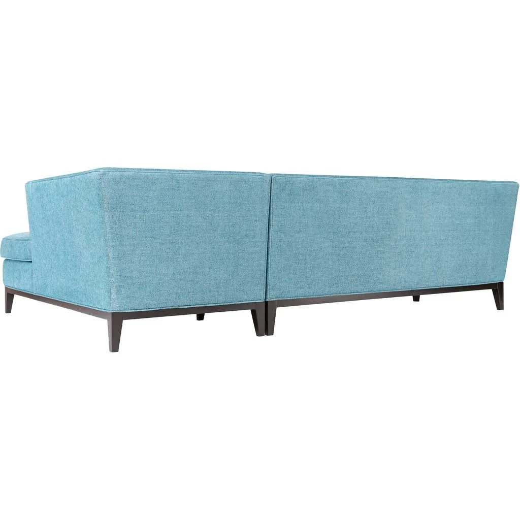 Jonah Azure Linen Sectional - Image 11