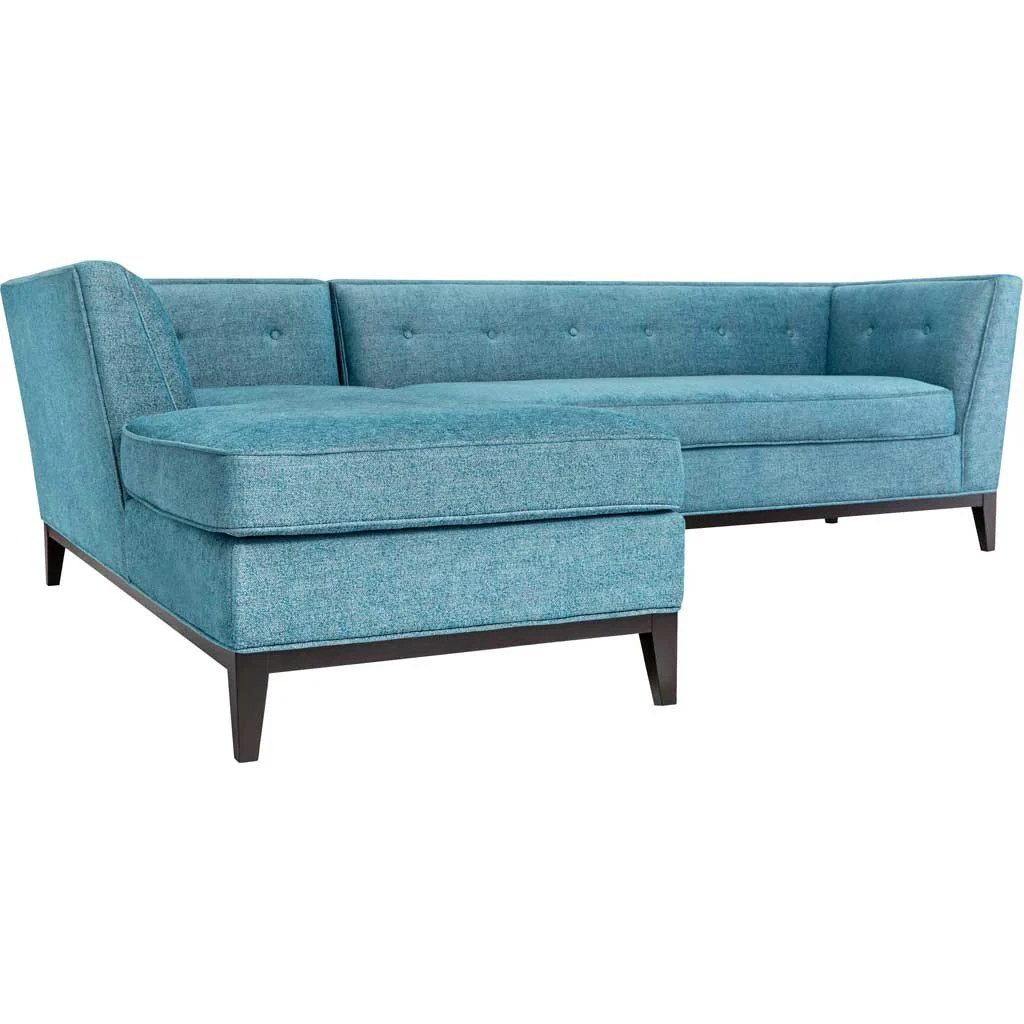 Jonah Azure Linen Sectional - Image 2