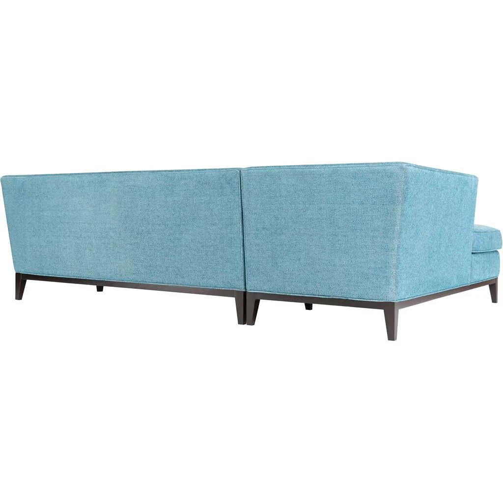 Jonah Azure Linen Sectional - Image 5