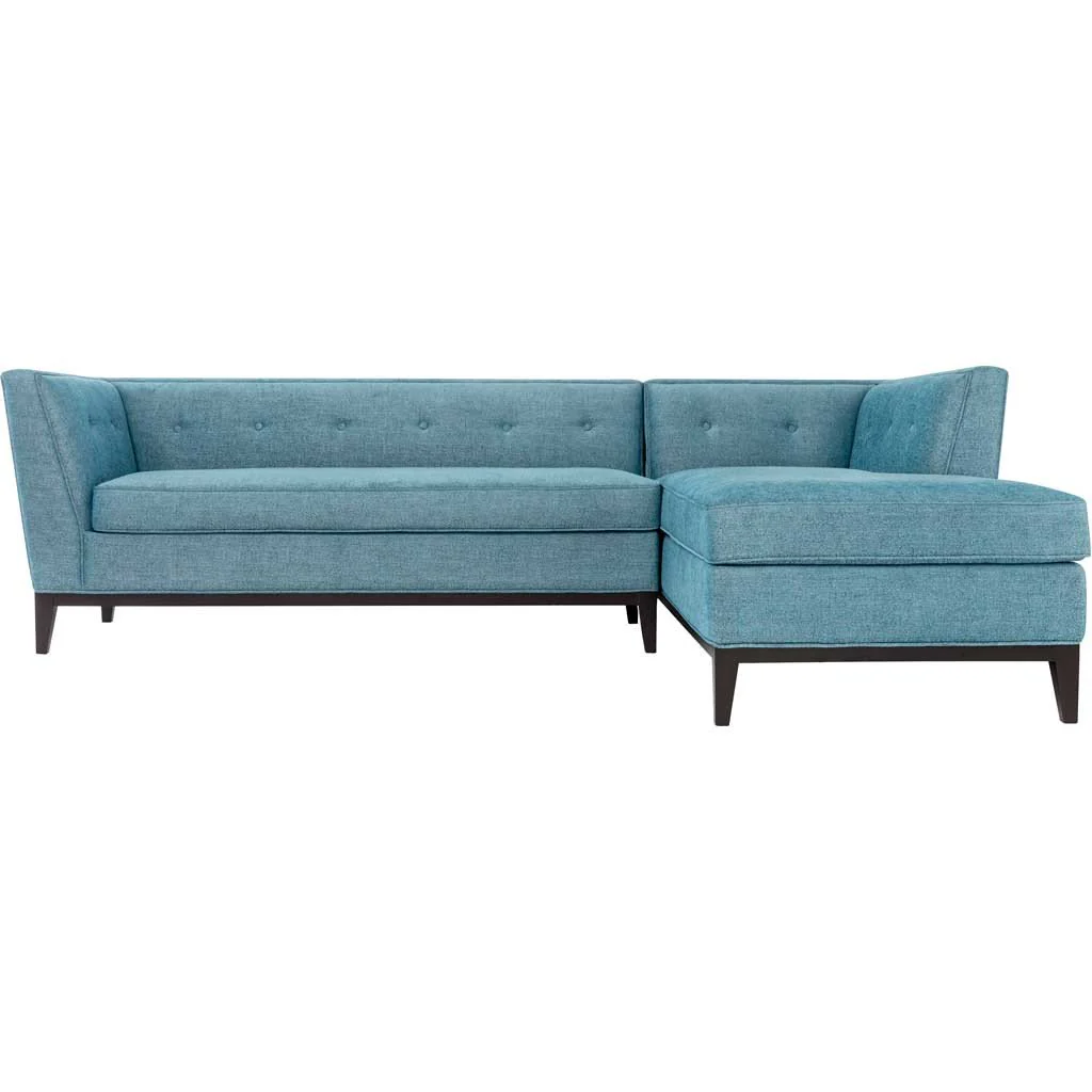 Jonah Azure Linen Sectional - Image 7