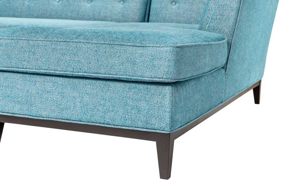 Jonah Azure Linen Sectional - Image 9