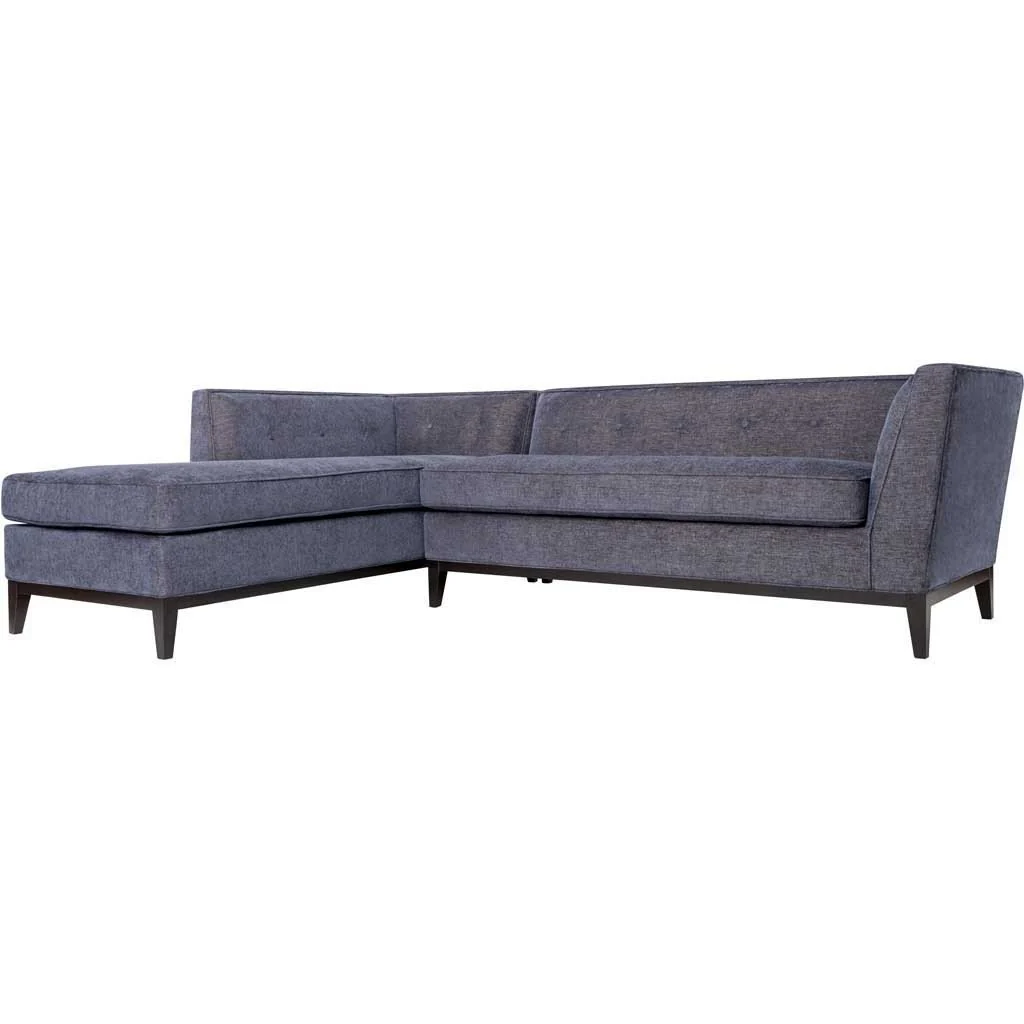 Jonah Gray Linen Sectional - Image 2