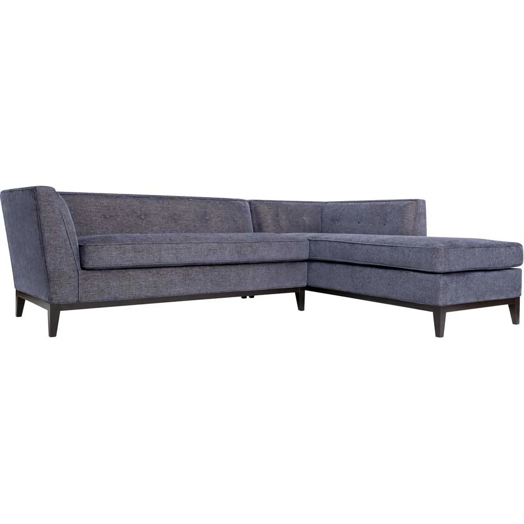 Jonah Gray Linen Sectional - Image 8