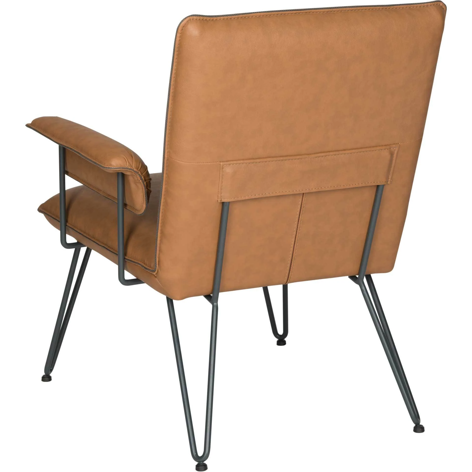 Jonah Leather Arm Chair Camel - Image 3