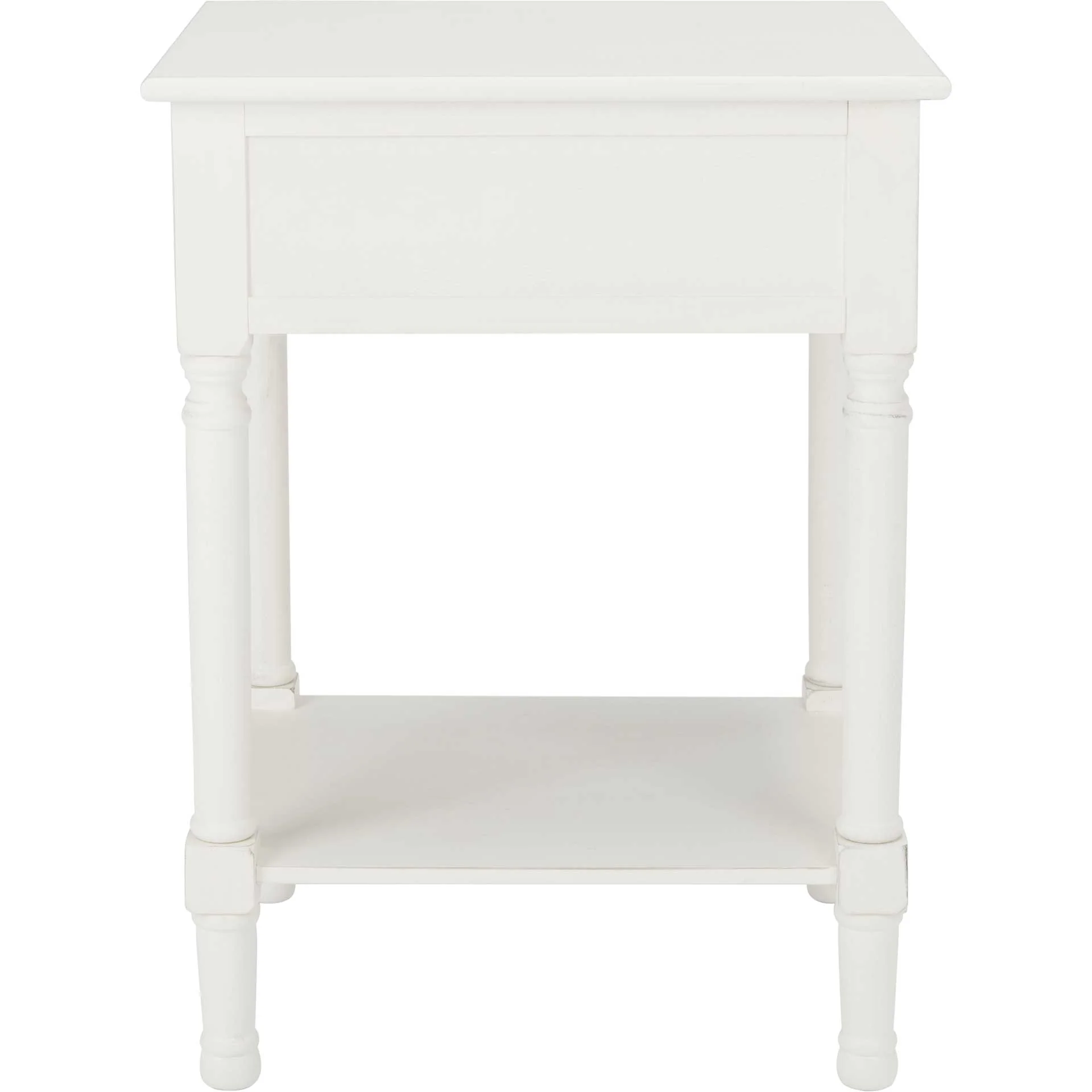 Jonco 1 Drawer Accent Table Distressed White - Image 4