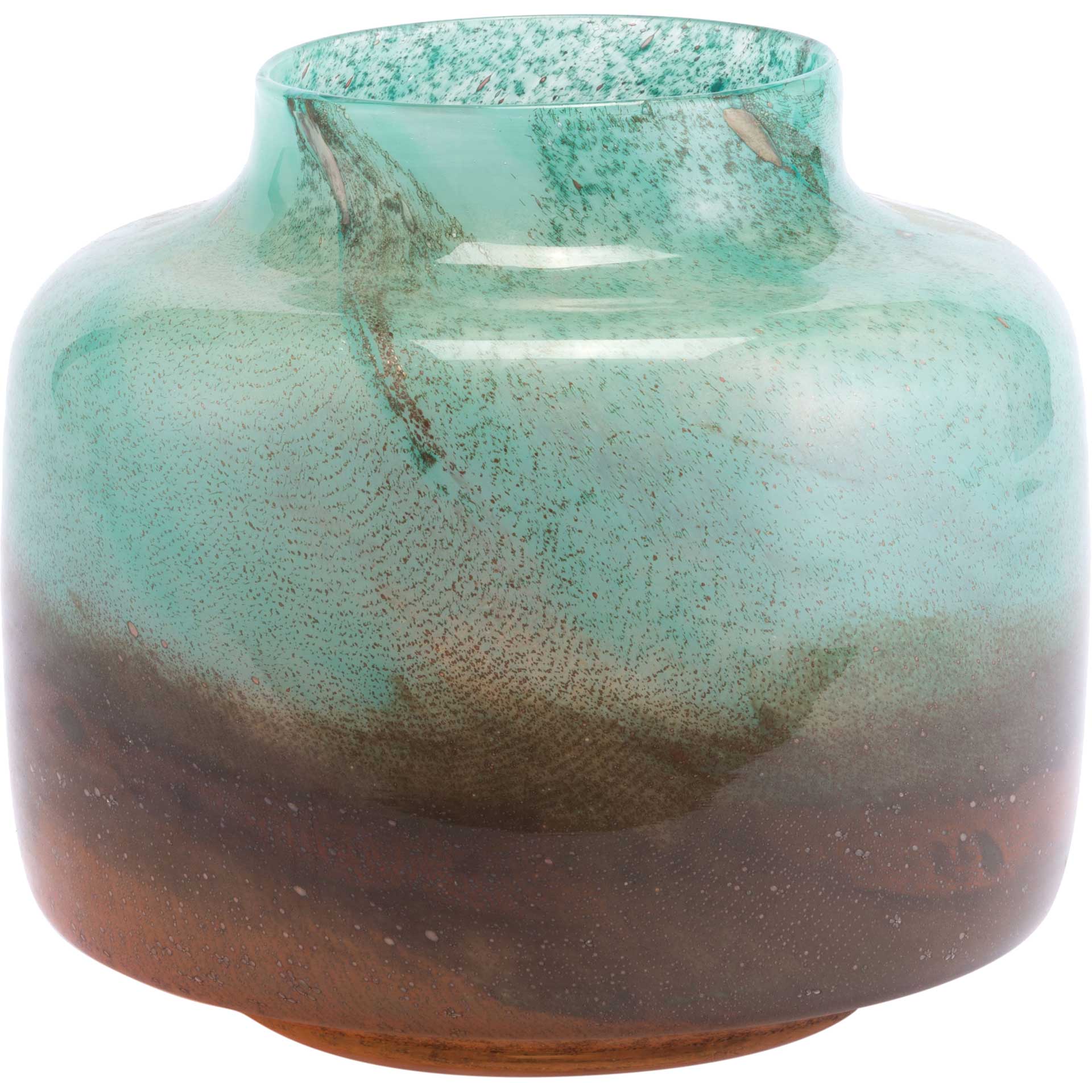Joo Vase Translucent Green/Orange - Image 2