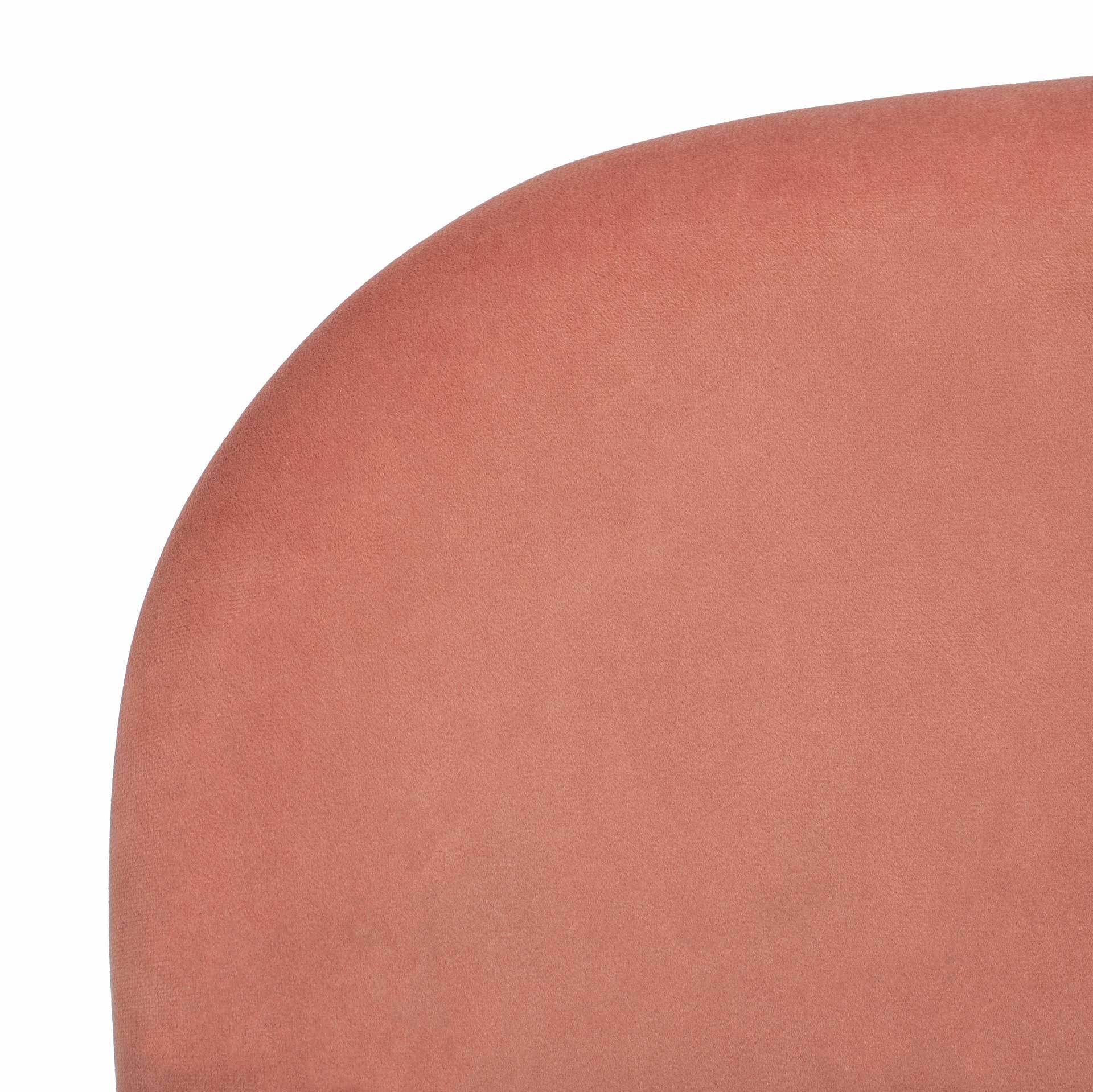 Jorden Round Side Chair Dusty Rose/Gold (Set of 2) - Image 6