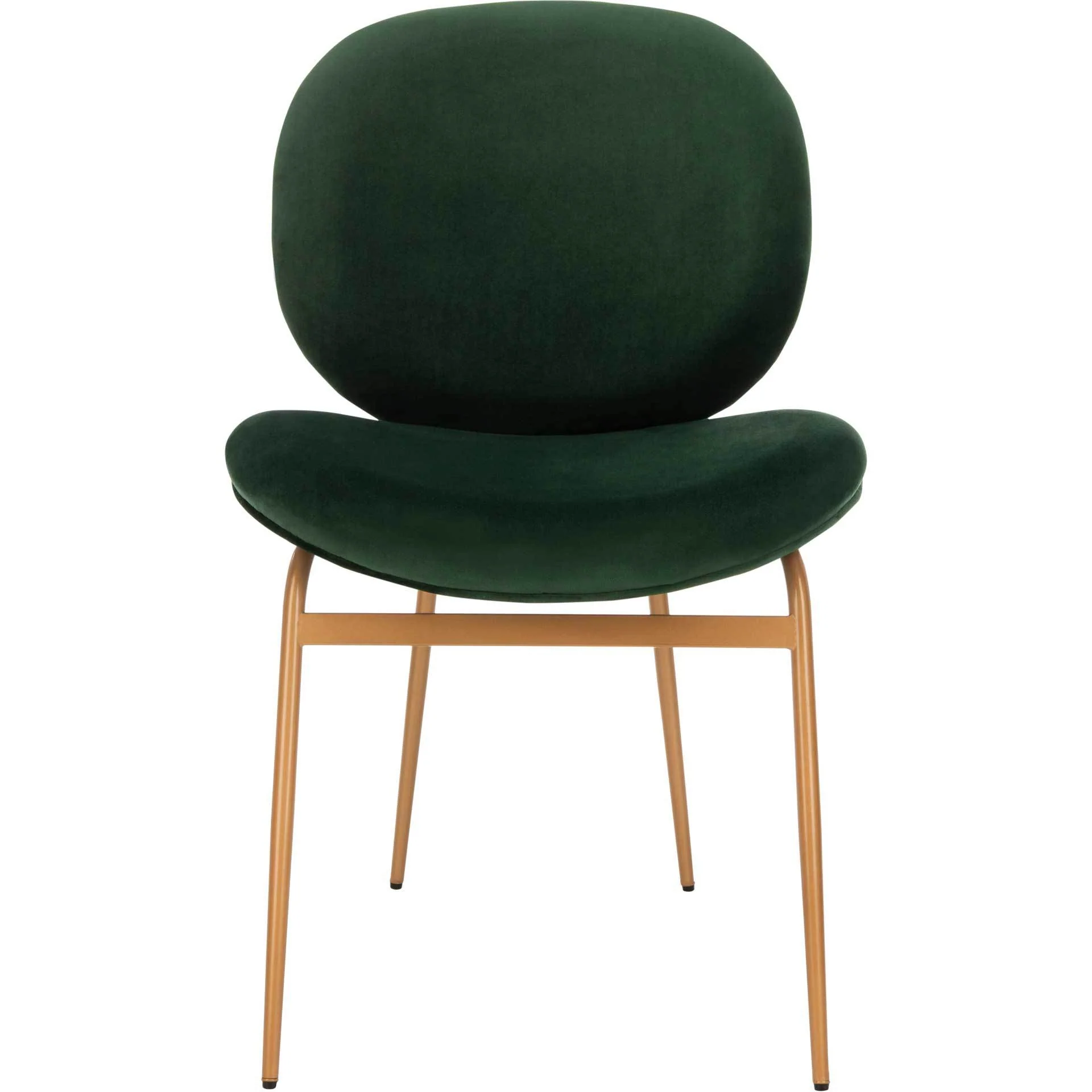 Jorden Round Side Chair Malachite Green/Gold (Set of 2) - Image 3