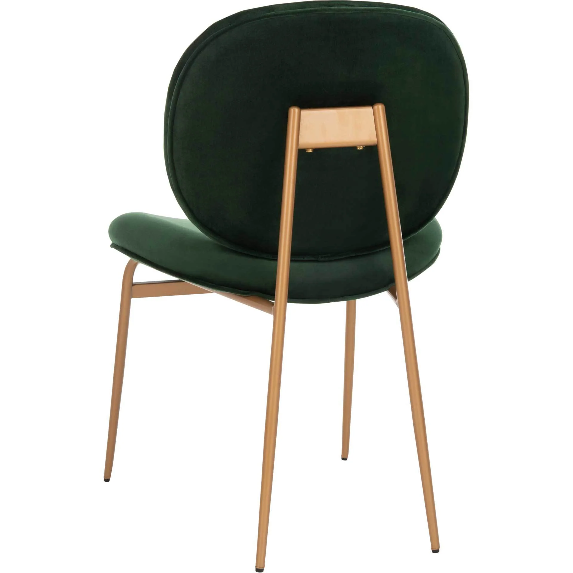 Jorden Round Side Chair Malachite Green/Gold (Set of 2) - Image 5