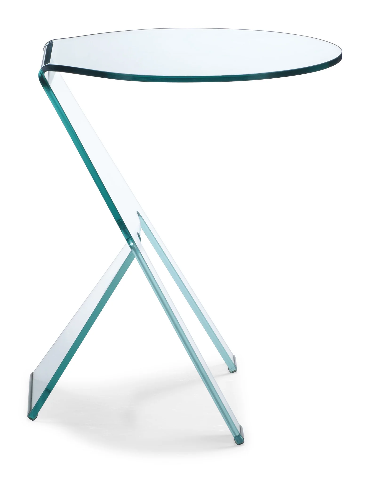Journeyman Side Table Clear Glass - Image 2