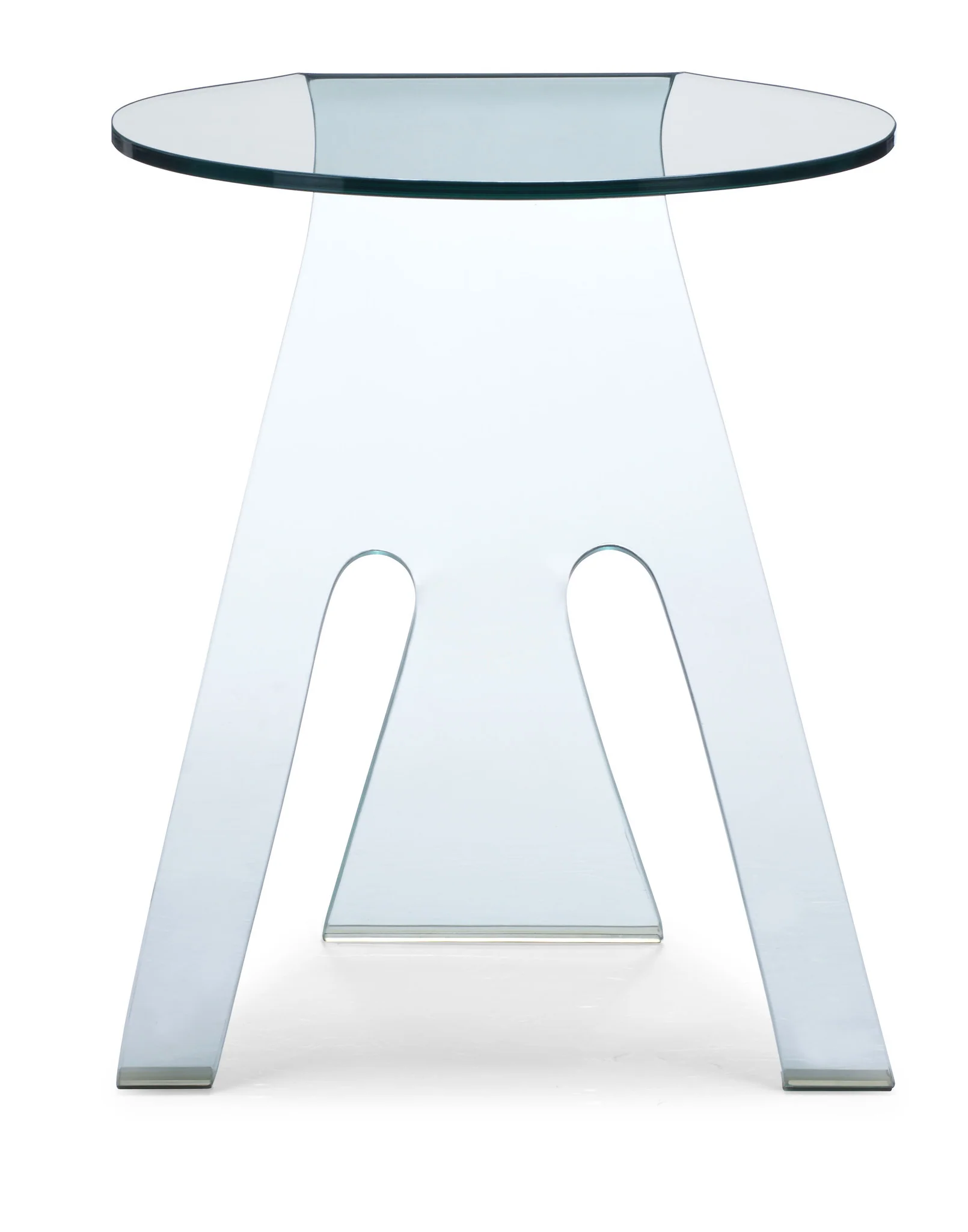 Journeyman Side Table Clear Glass - Image 3