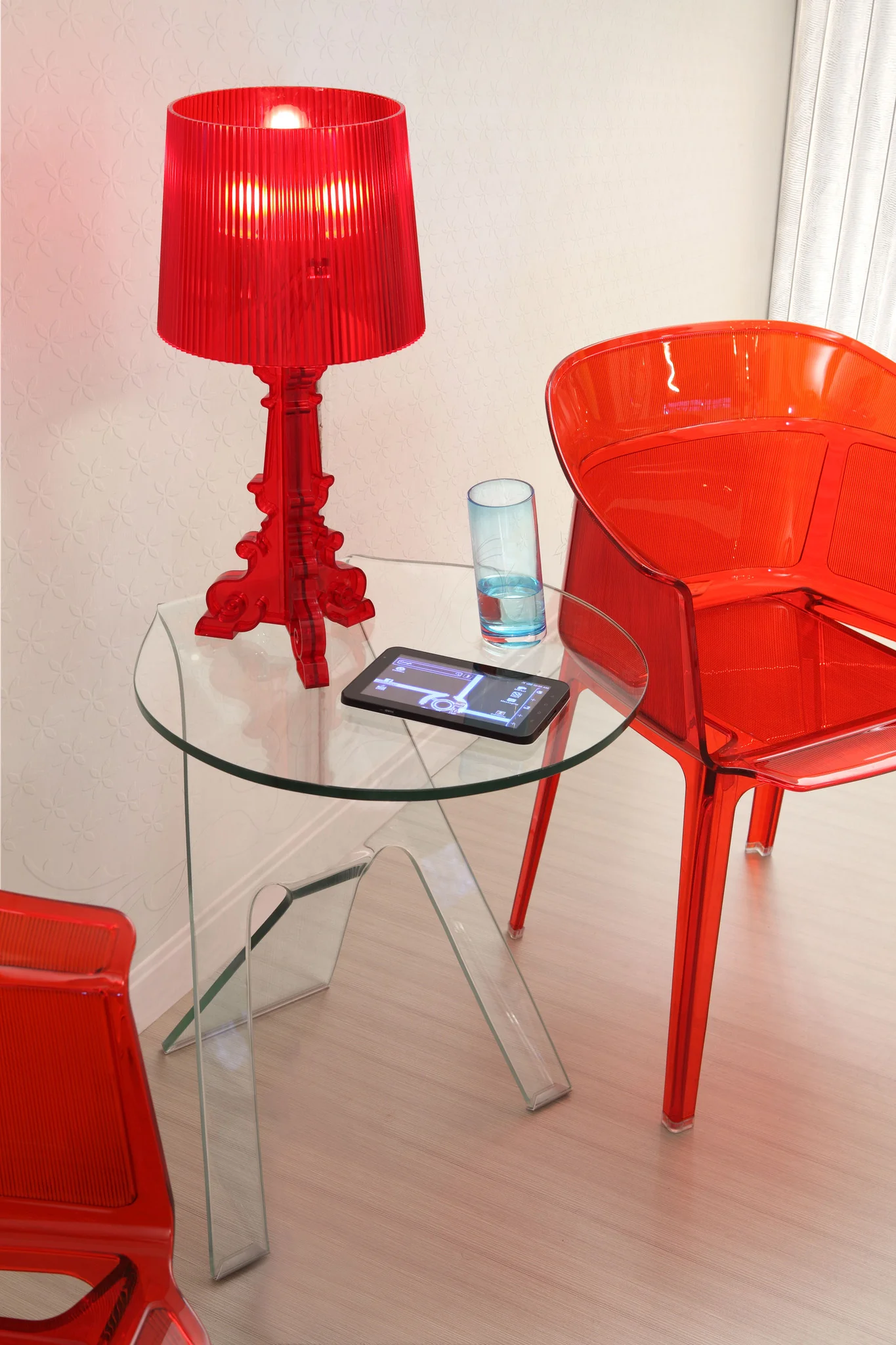 Journeyman Side Table Clear Glass - Image 4