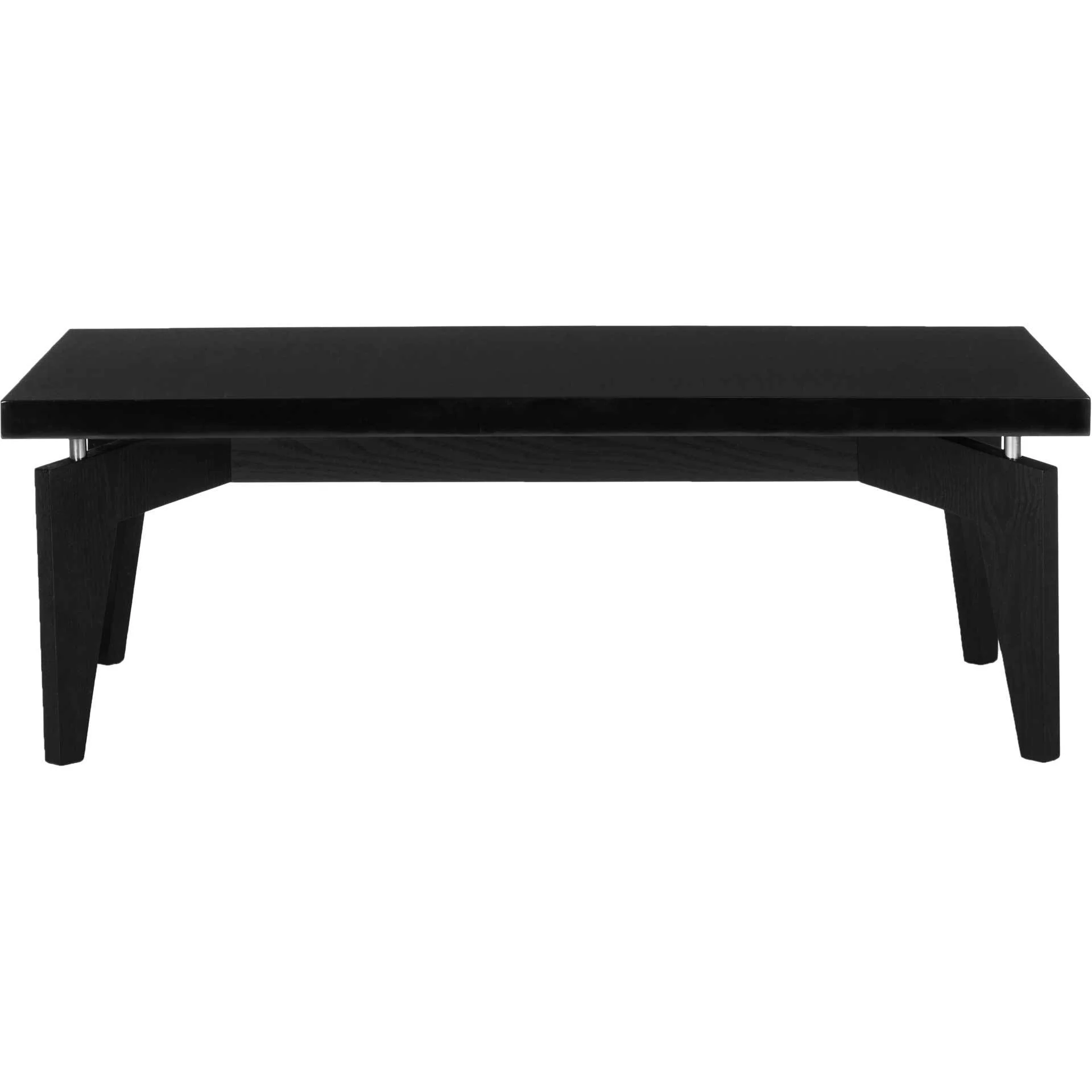 Joziah Lacquer Floating Top Coffee Table Black - Image 2