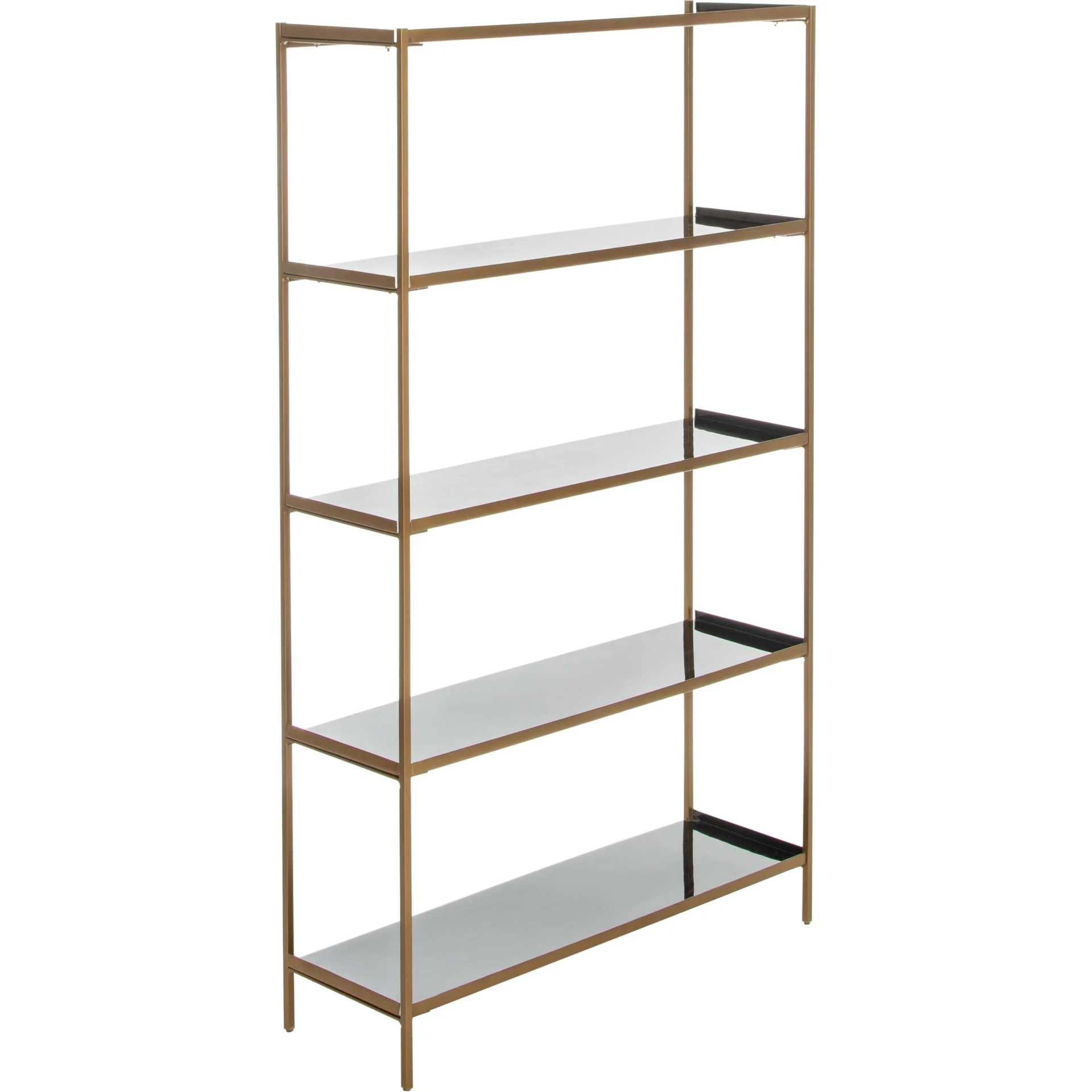 Judson 5 Tier Etagere Black/Brass - Image 5