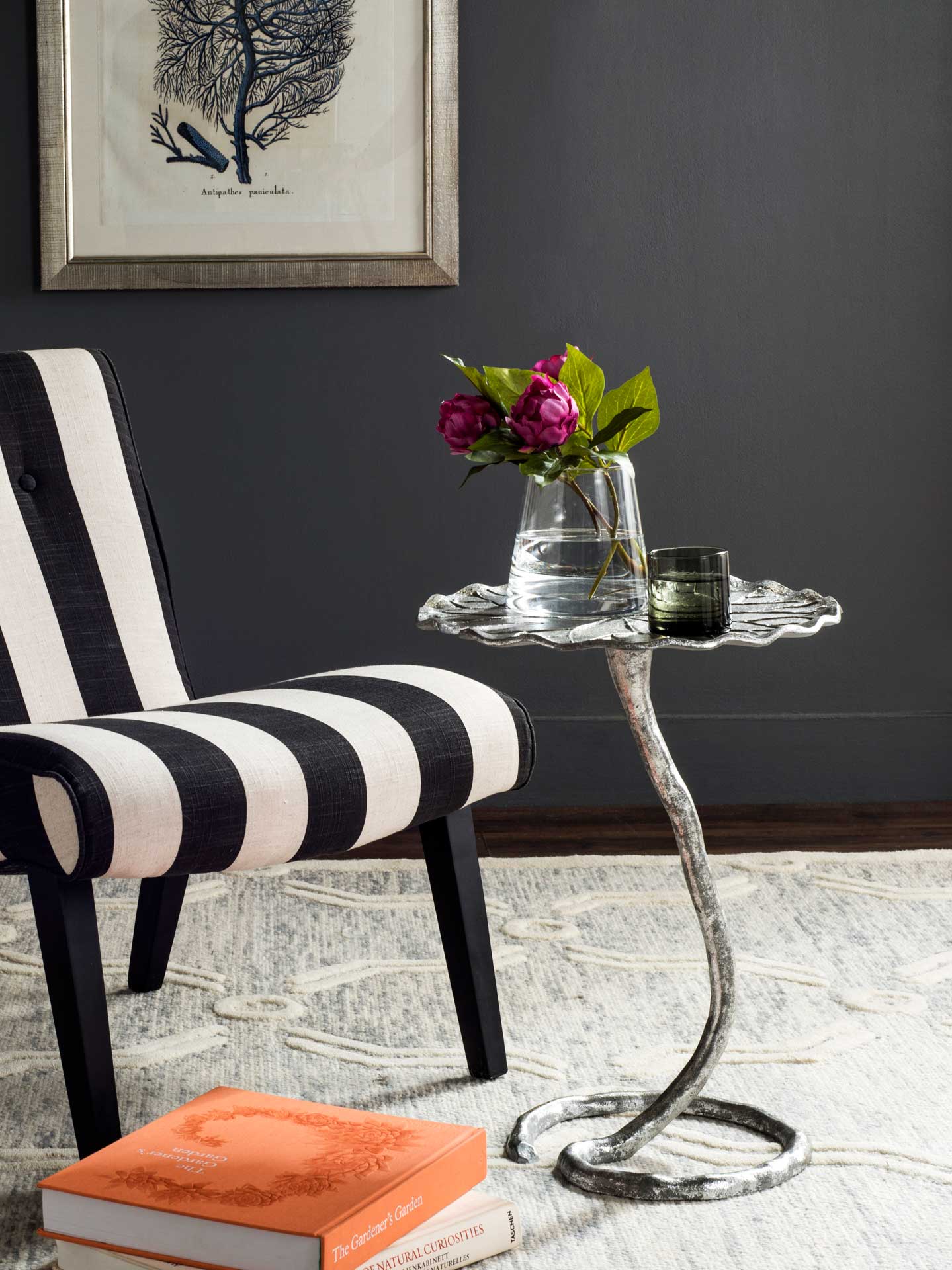 Julia Side Table Silver - Image 4