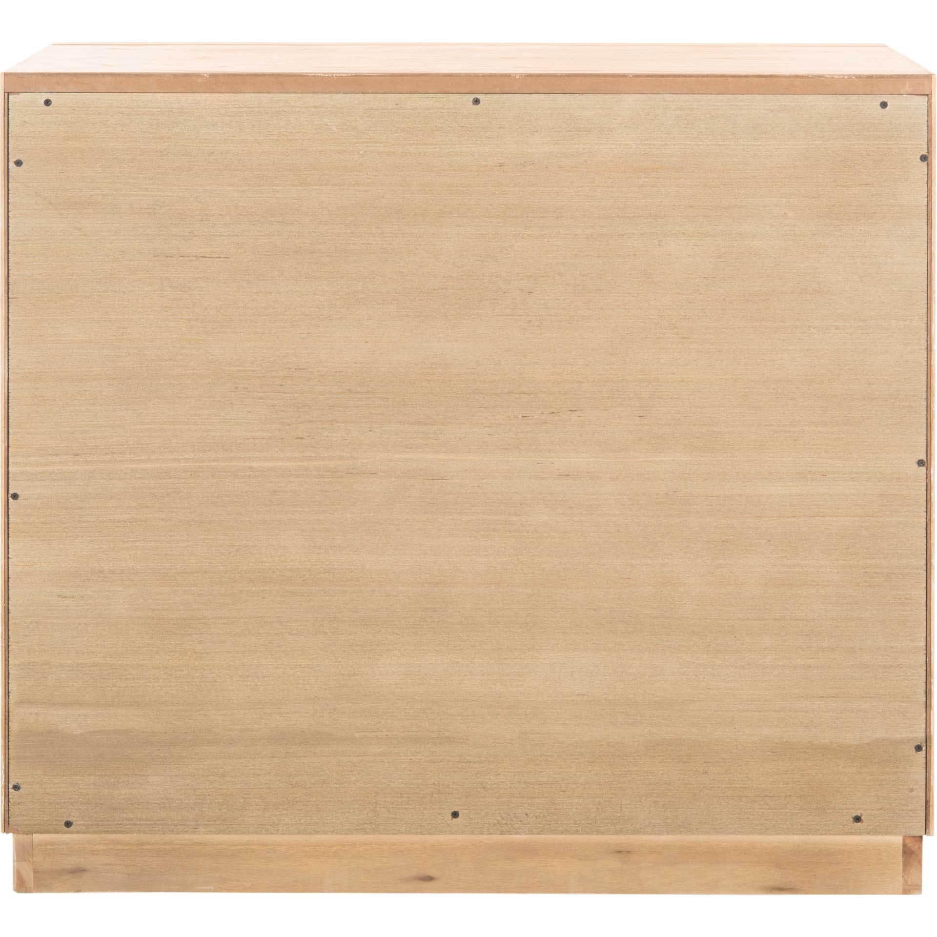 Julio 2 Door Chest Oak/Dark Bronze/Mirror - Image 5