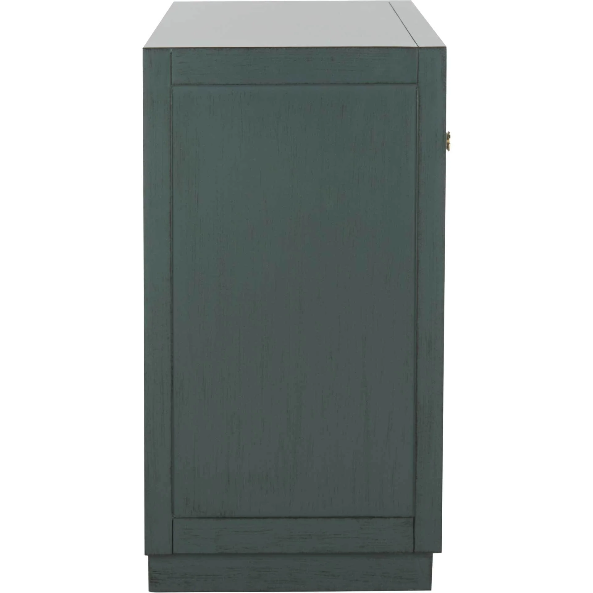Julio 2 Door Chest Steel Teal/Nickel/Mirror - Image 3