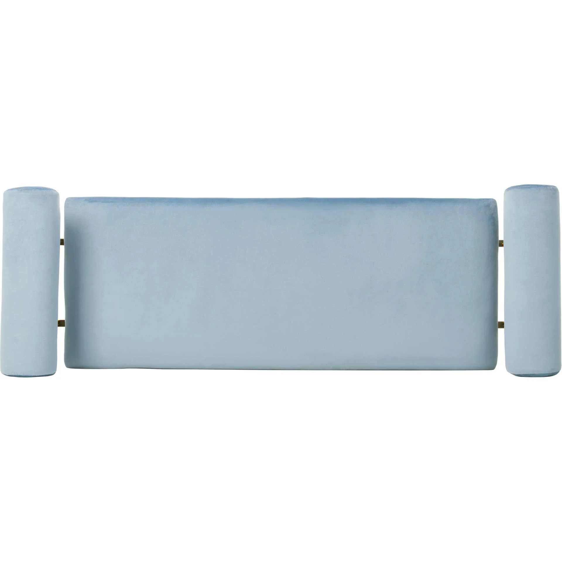 Julius Modern Bench Sky/Gold - Image 4