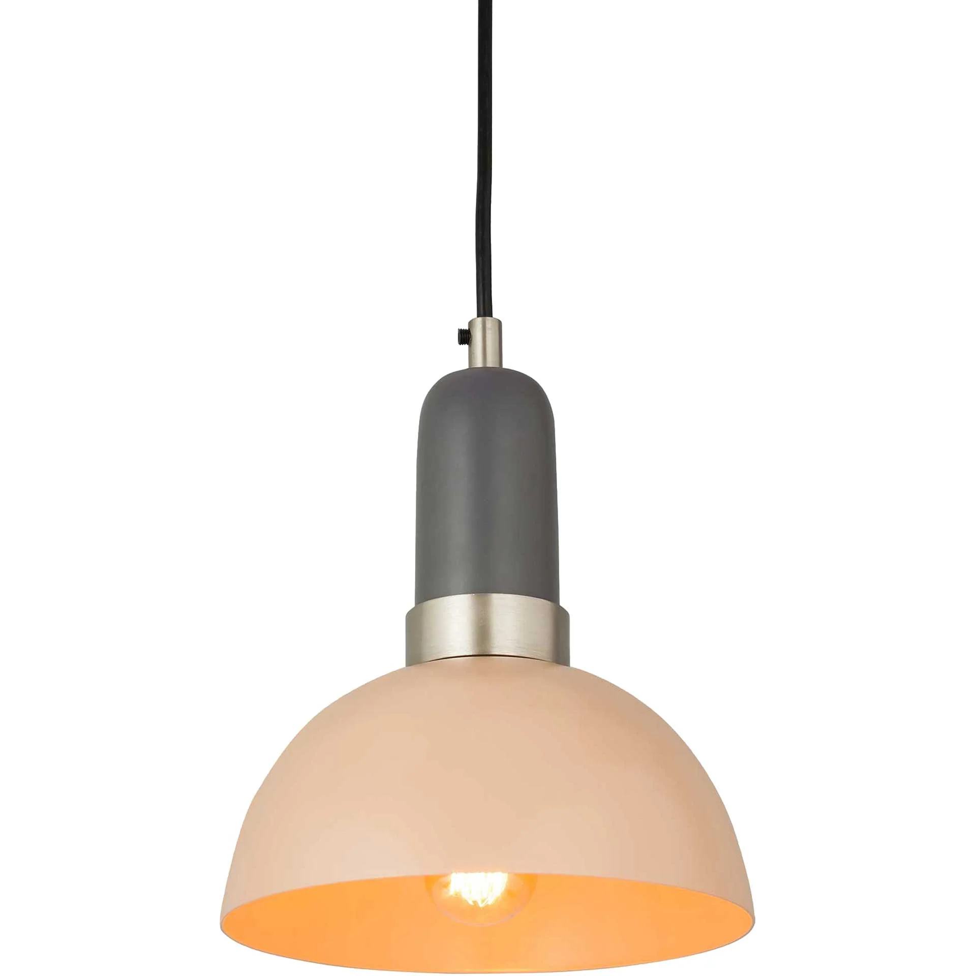Jumbo Small Pendant Blush/Gray - Image 3