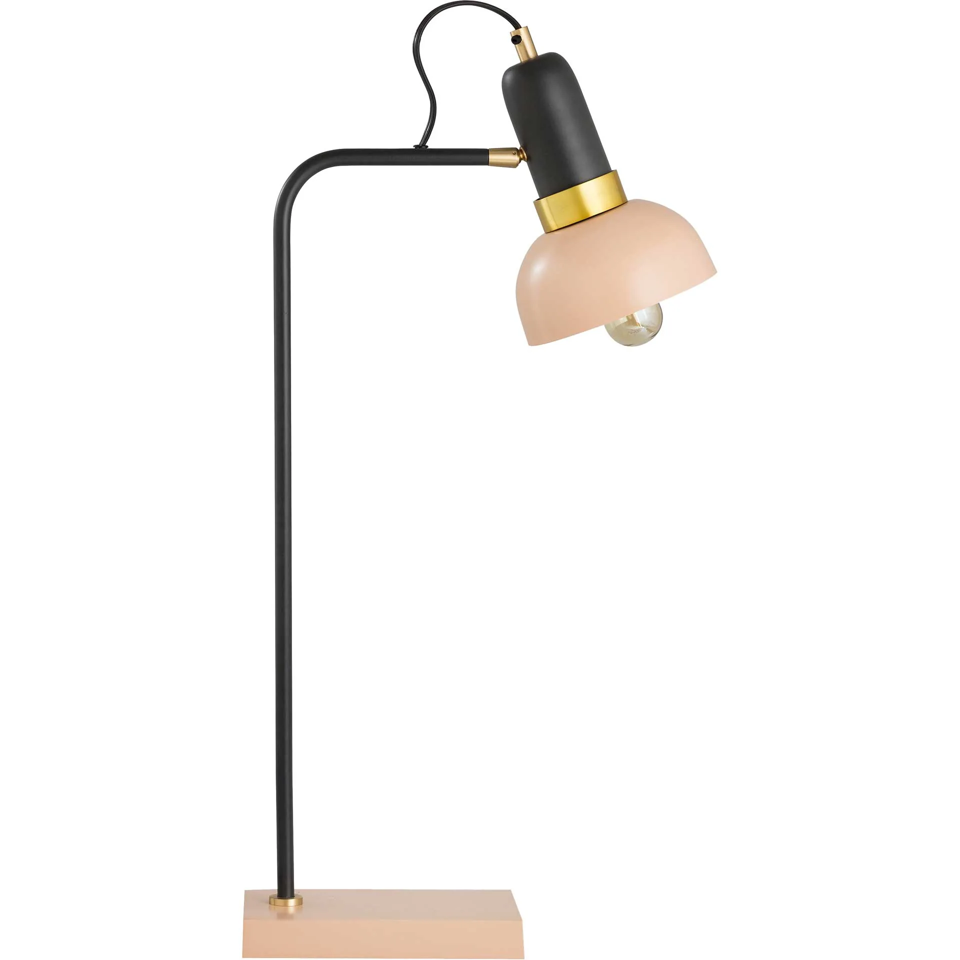 Jumbo Table Lamp Blush/Gray - Image 3