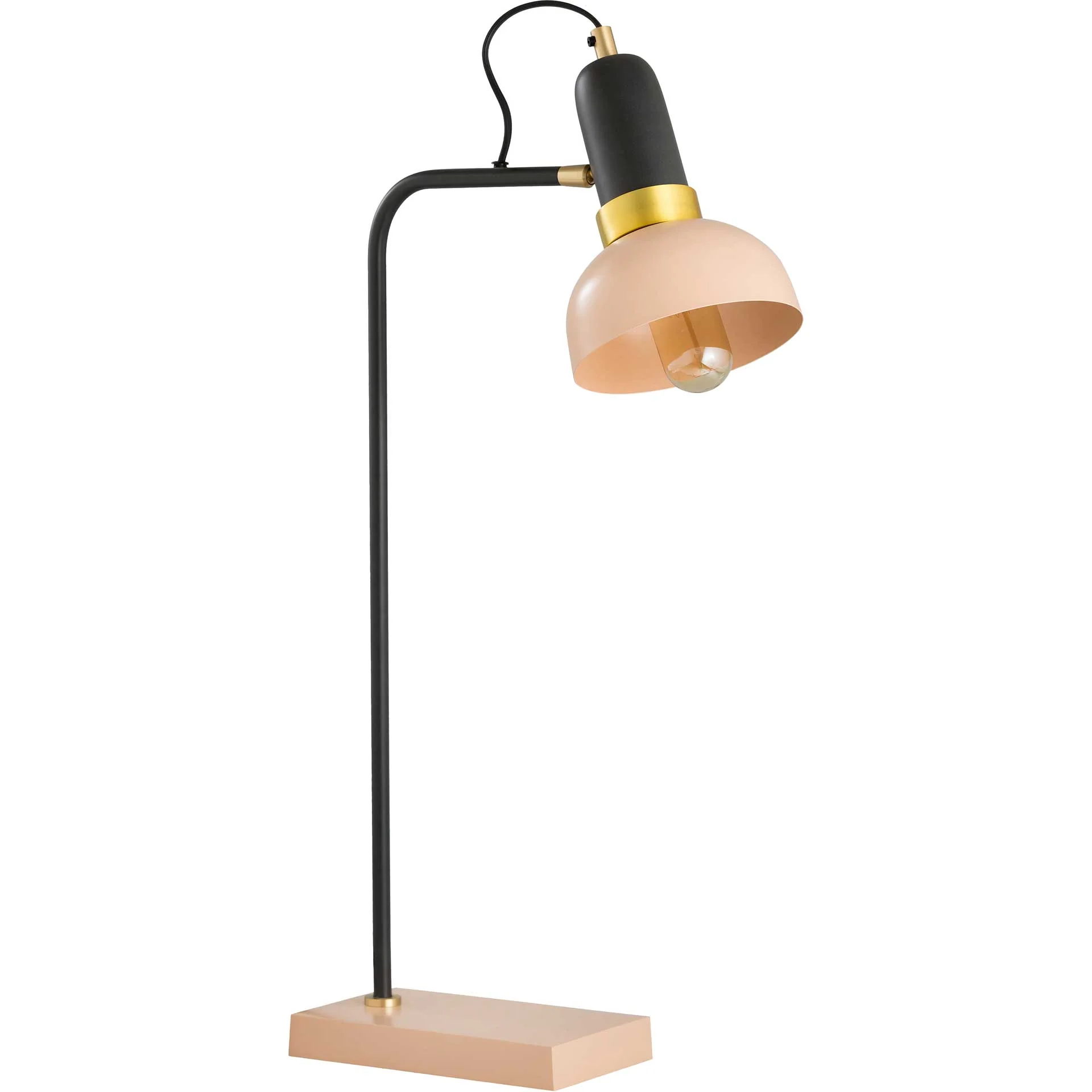 Jumbo Table Lamp Blush/Gray - Image 4
