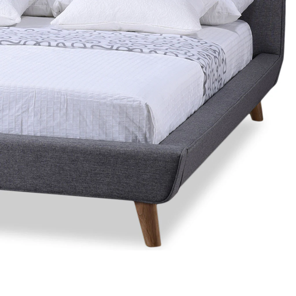 Jupiter Platform Bed Gray - Image 3