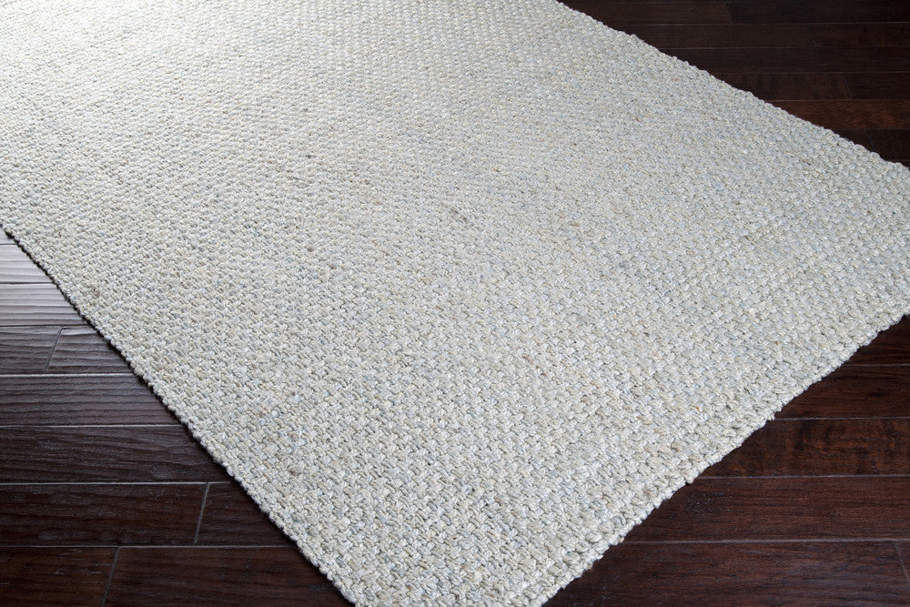Jute Woven Light Gray Area Rug - Image 4