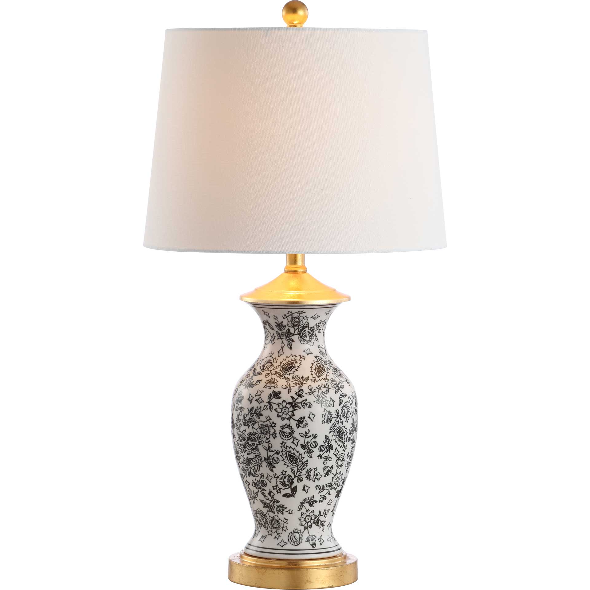 Kabir Table Lamp Black/White (Set of 2) - Image 2
