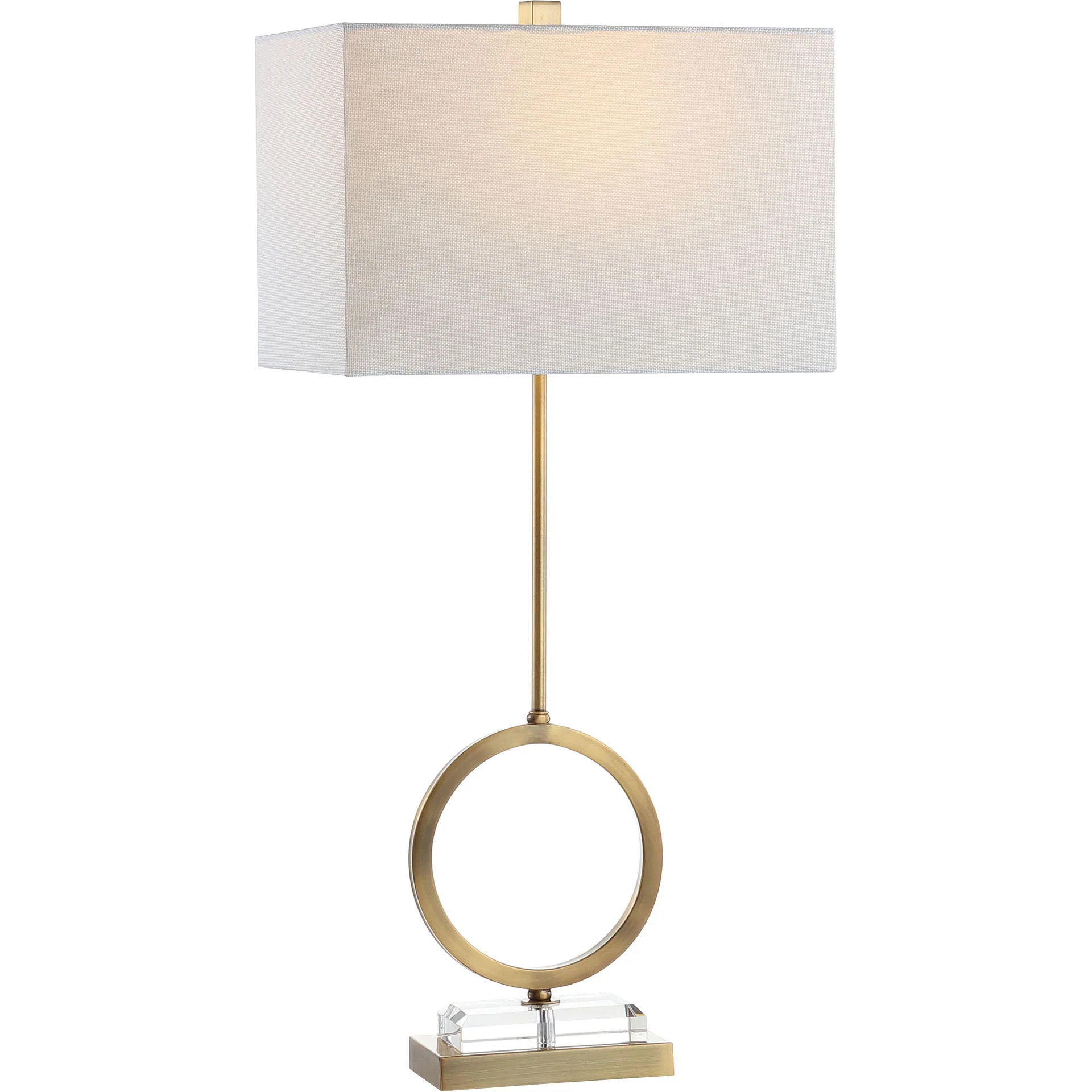 Kaiden Table Lamps Clear/Brass Gold (Set of 2) - Image 2