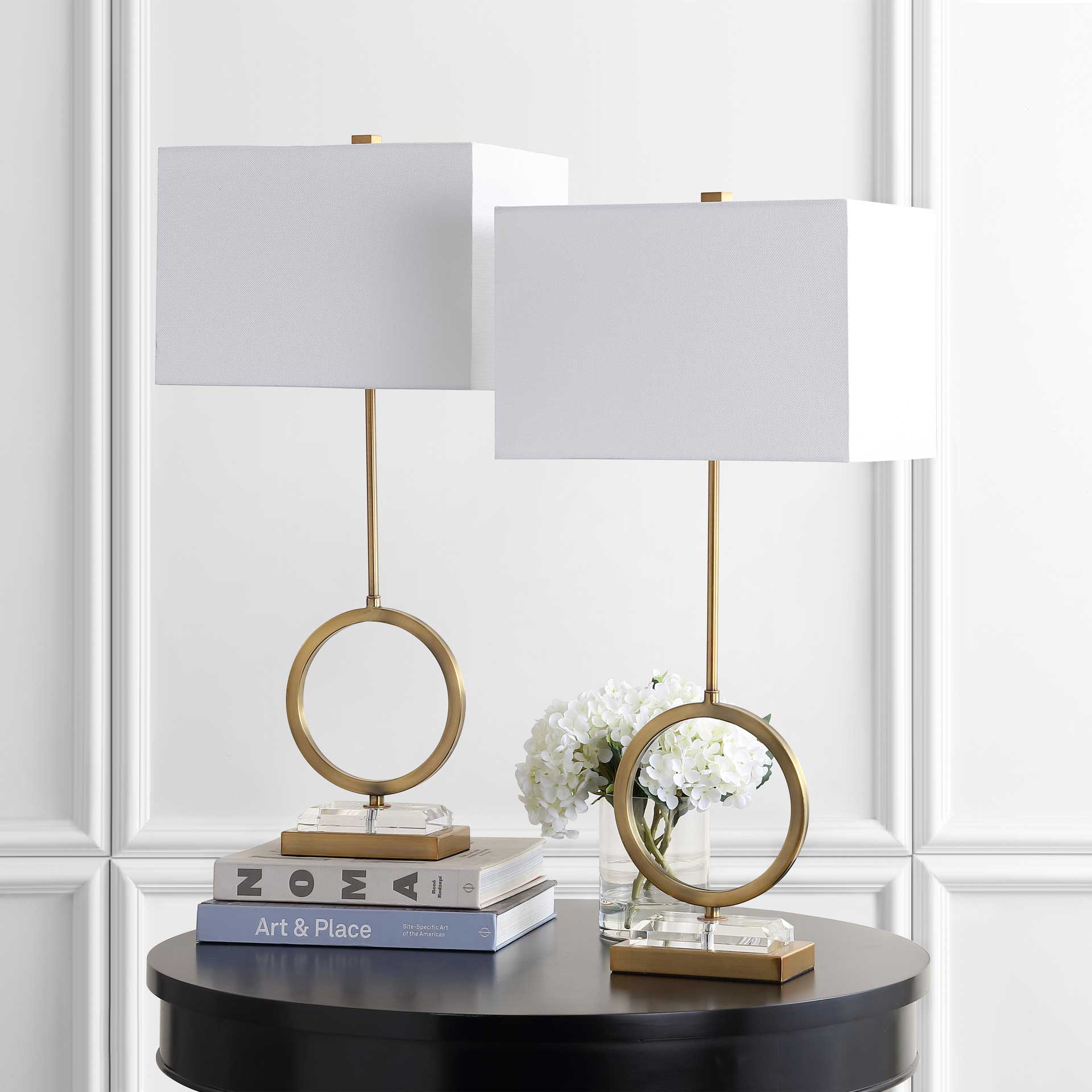 Kaiden Table Lamps Clear/Brass Gold (Set of 2) - Image 5