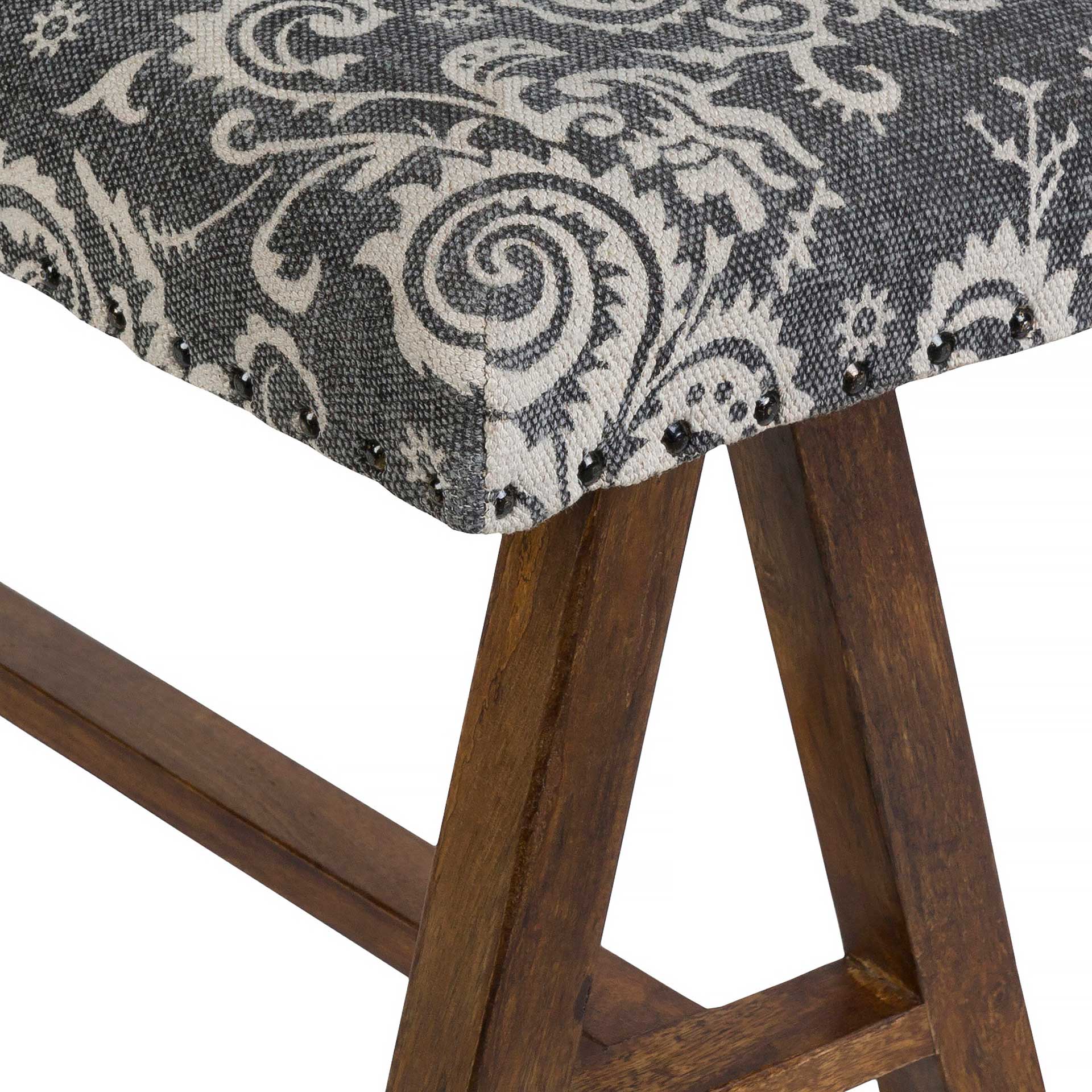 Kailey Bench Black/White - Image 3