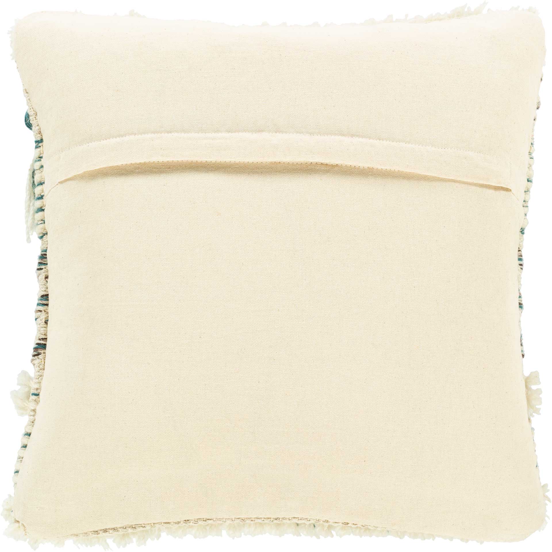 Kairi Pillow Teal/Beige/Dark Purple - Image 2