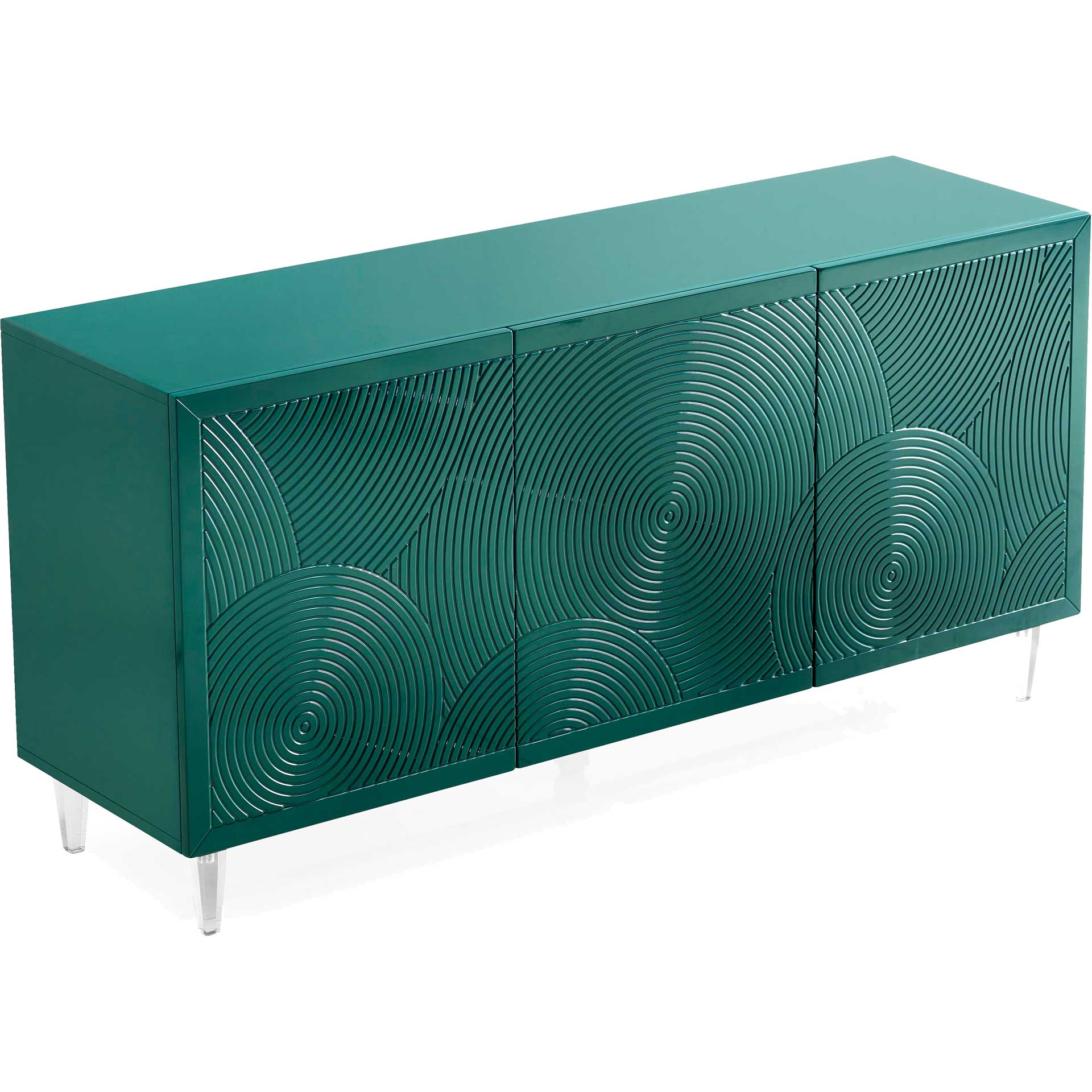 Kaiya Lacquer Buffet Green - Image 3