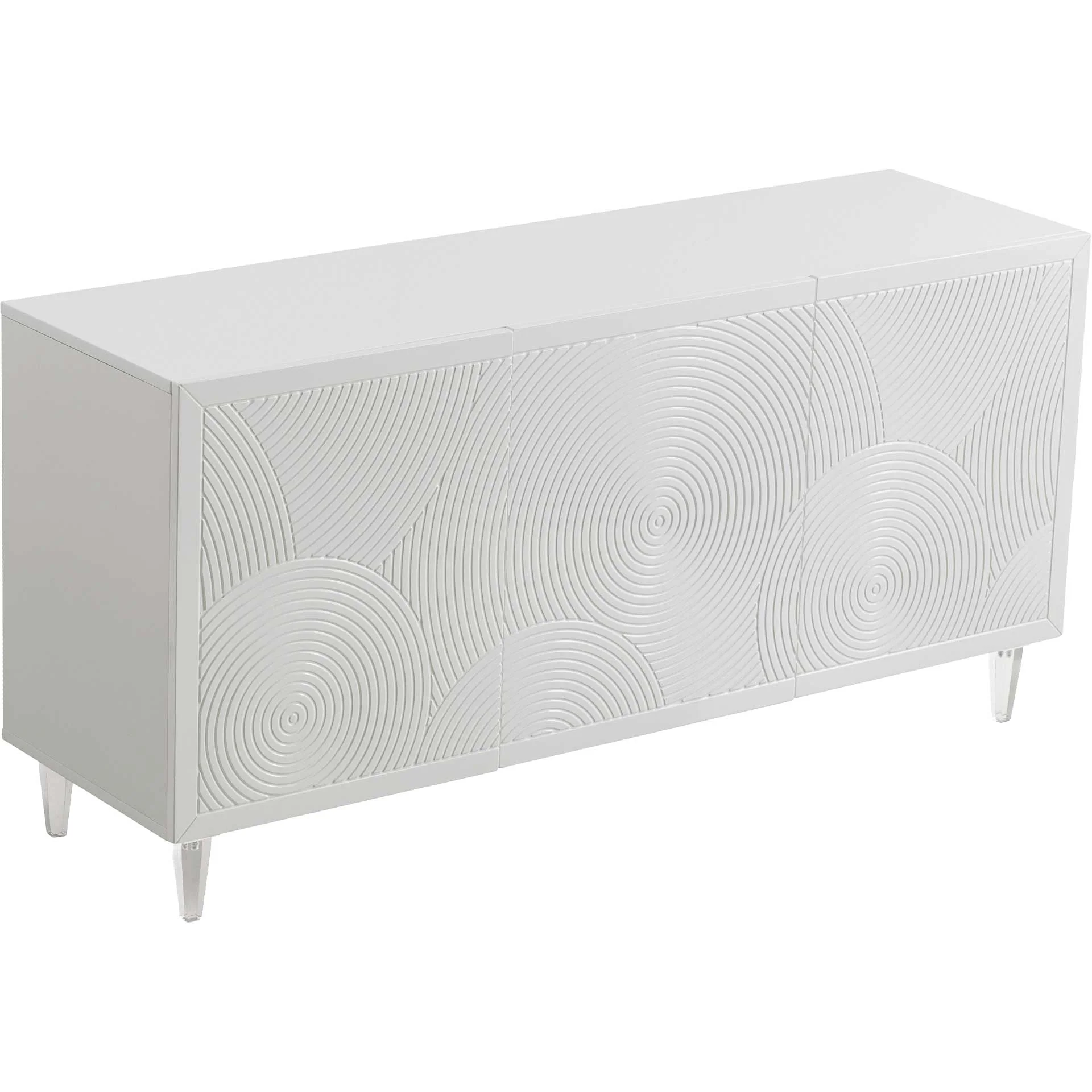 Kaiya Lacquer Buffet White - Image 3