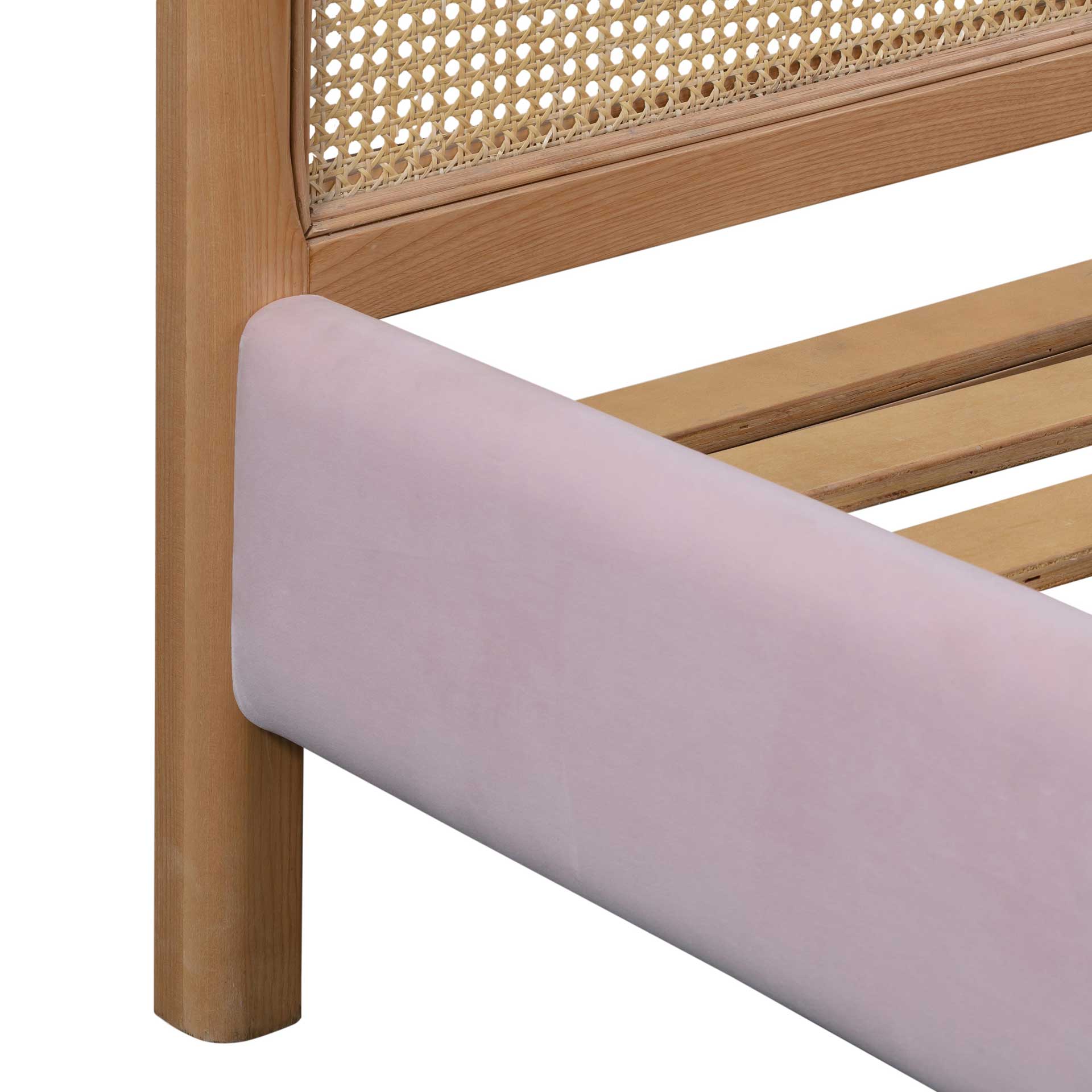 Kalani Velvet Bed Blush - Image 5