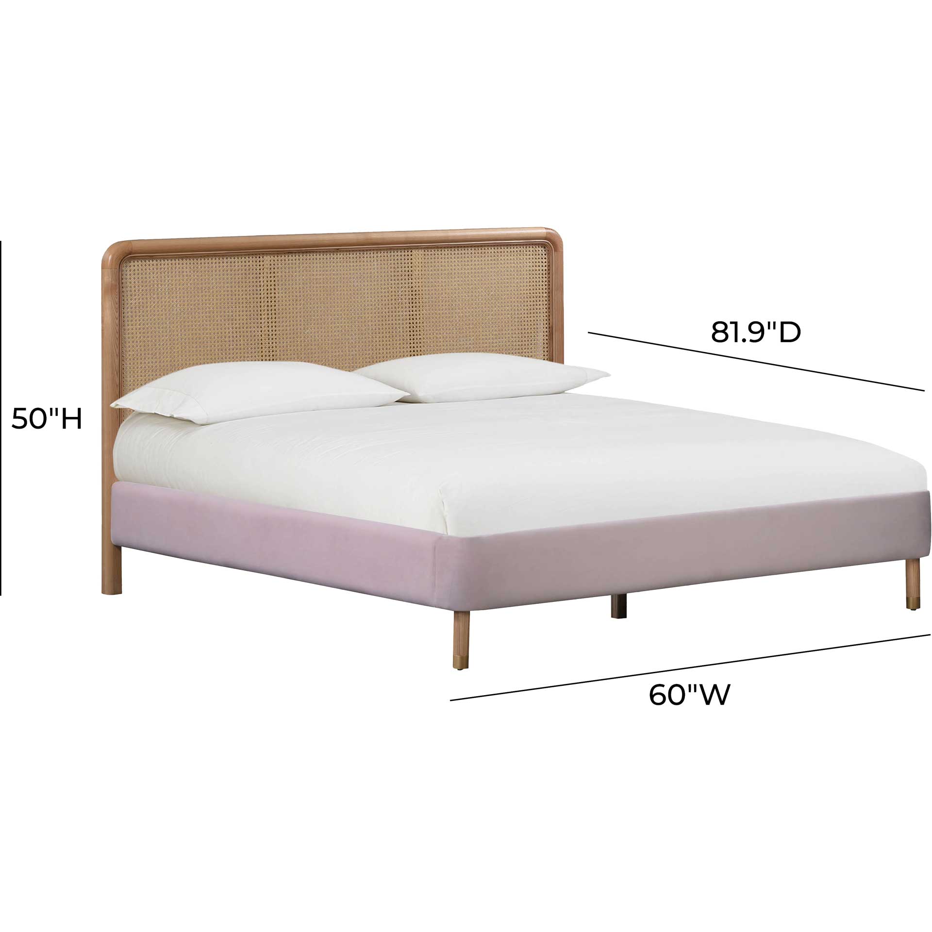 Kalani Velvet Bed Blush - Image 9