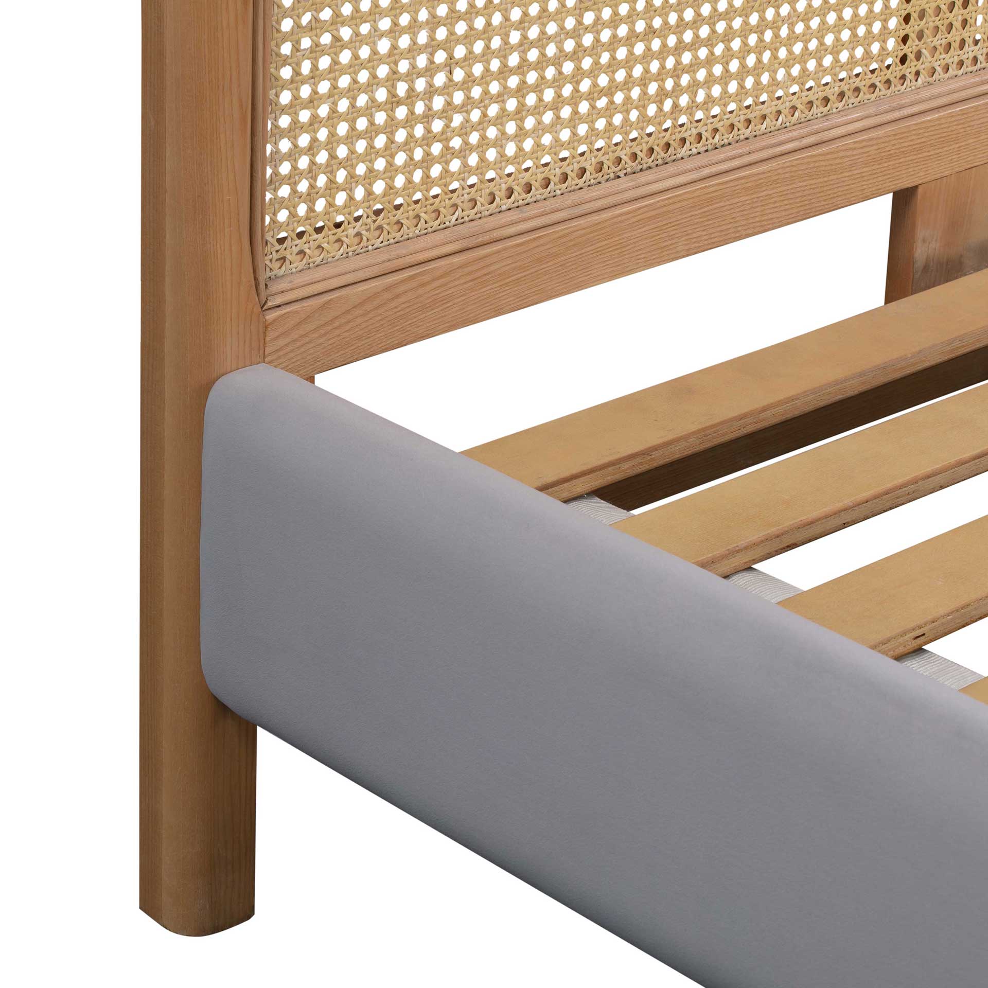 Kalani Velvet Bed Gray - Image 7