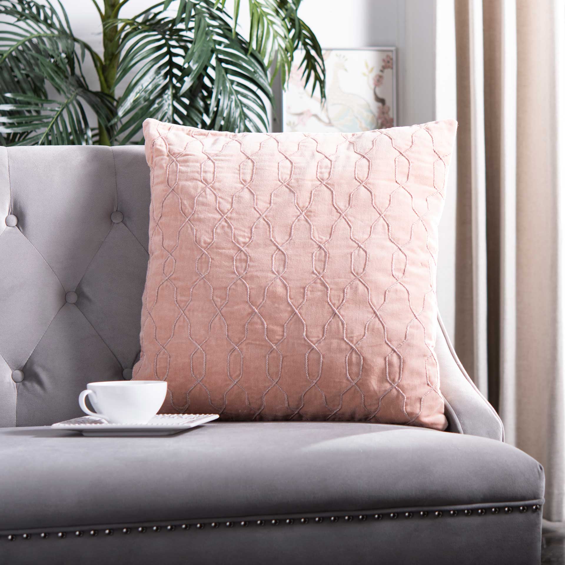 Kalista Link Pillow Blush - Image 3
