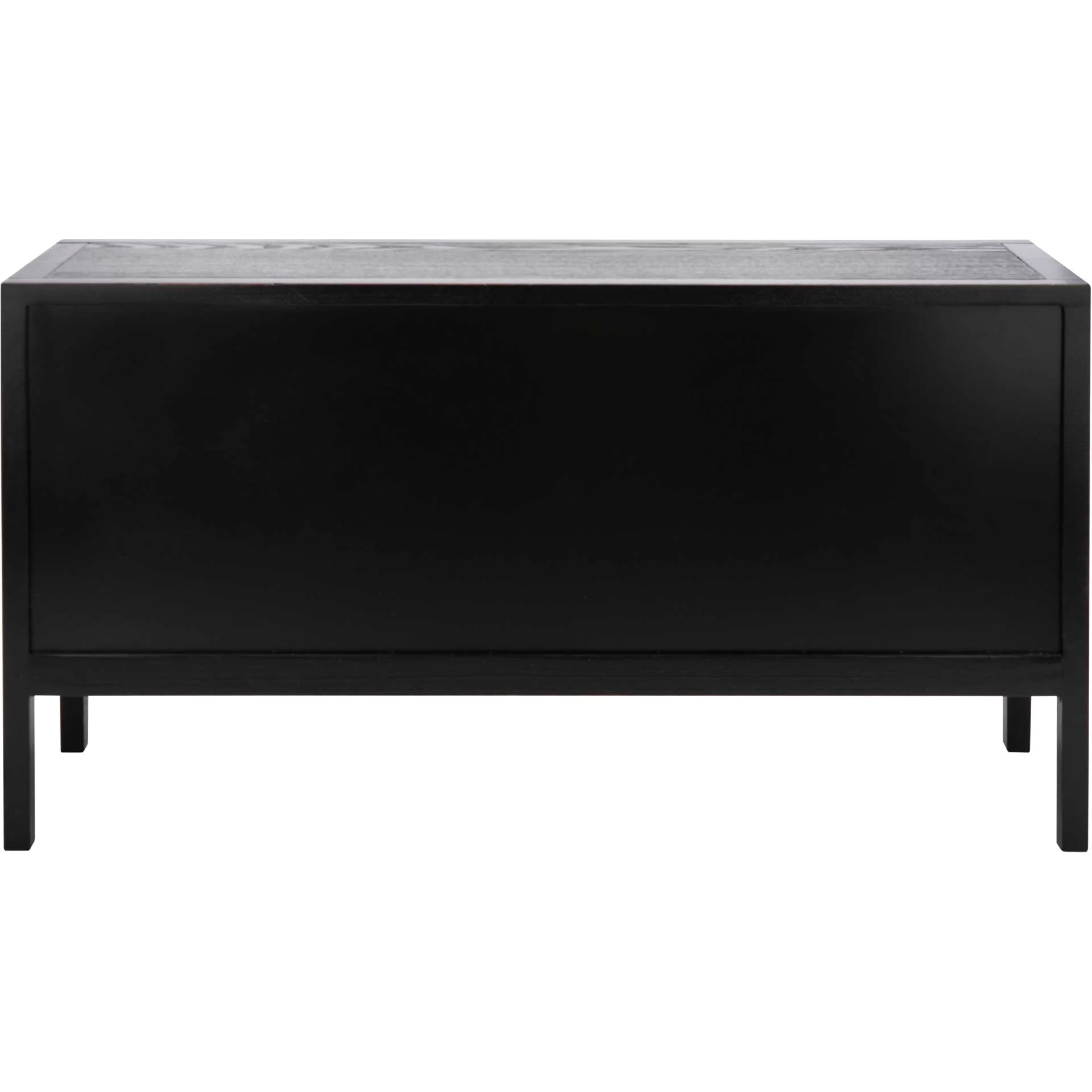 Kamdyn 2 Door Media Stand Black/Light Natural - Image 3