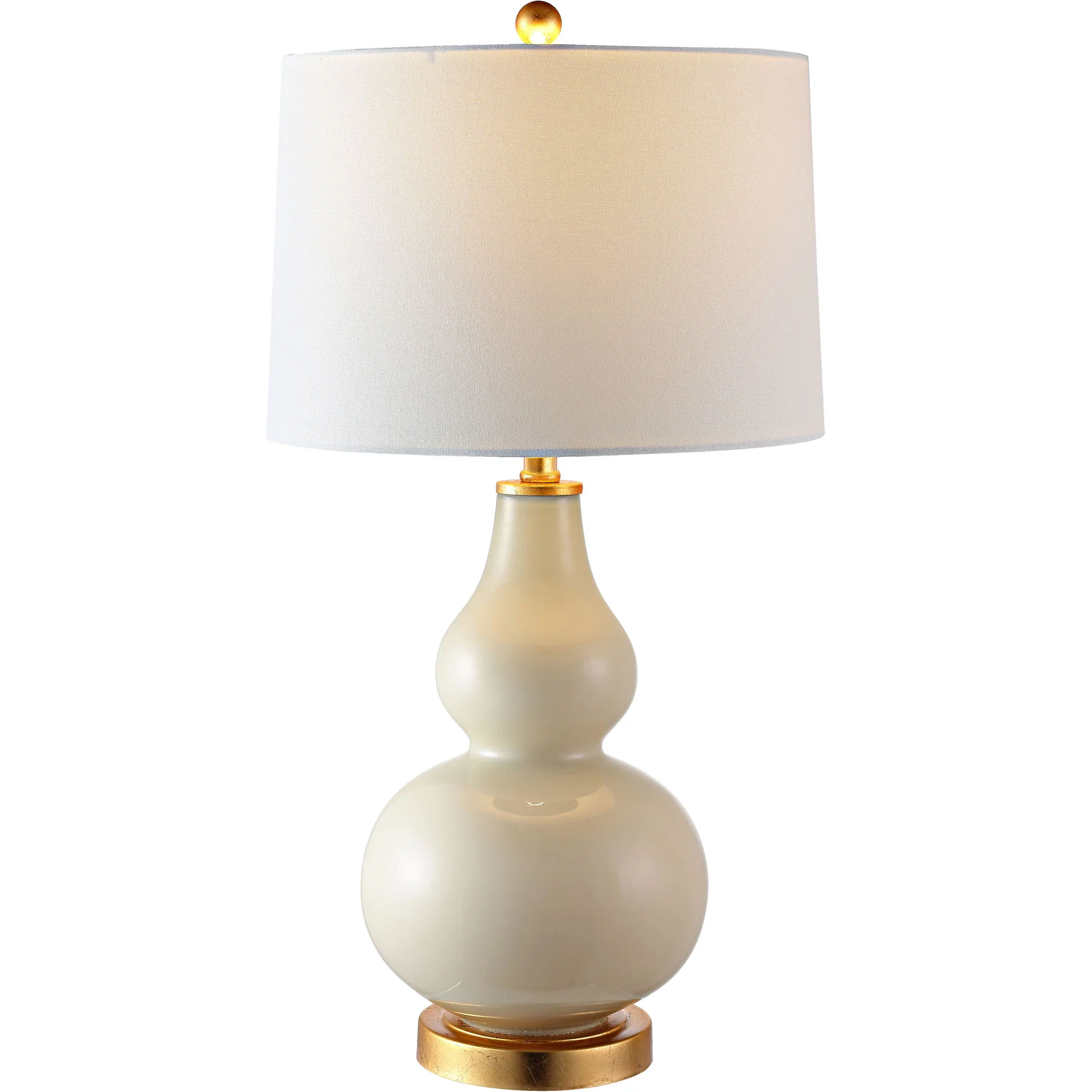Kamren Table Lamps Cream/Gold (Set of 2) - Image 2