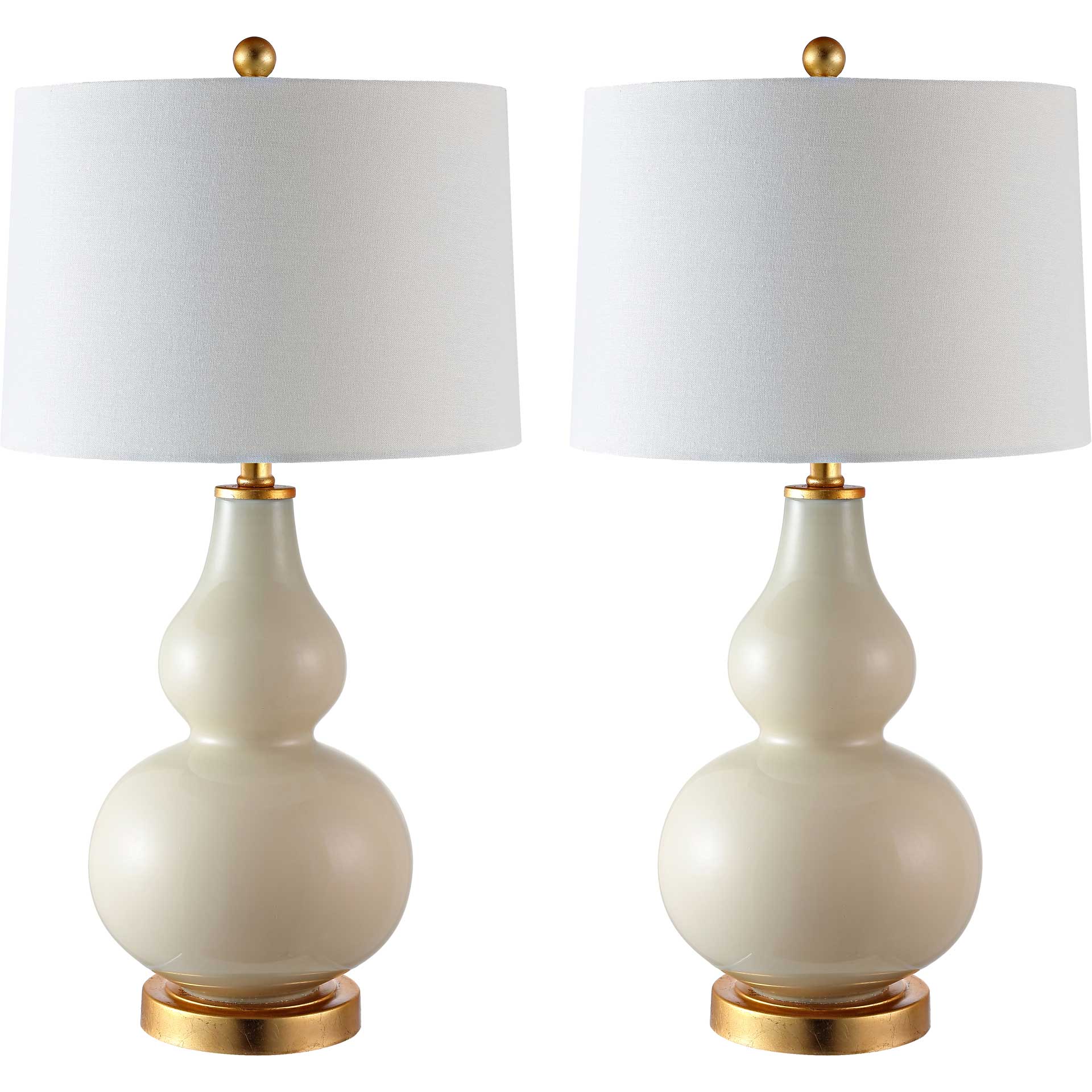 Kamren Table Lamps Cream/Gold (Set of 2) - Image 3