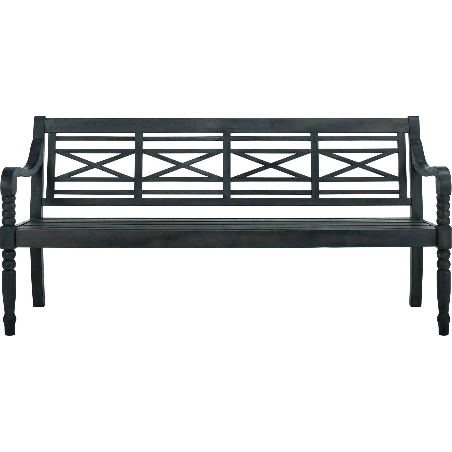 Kane Acacia Bench Dark Slate Gray - Image 2