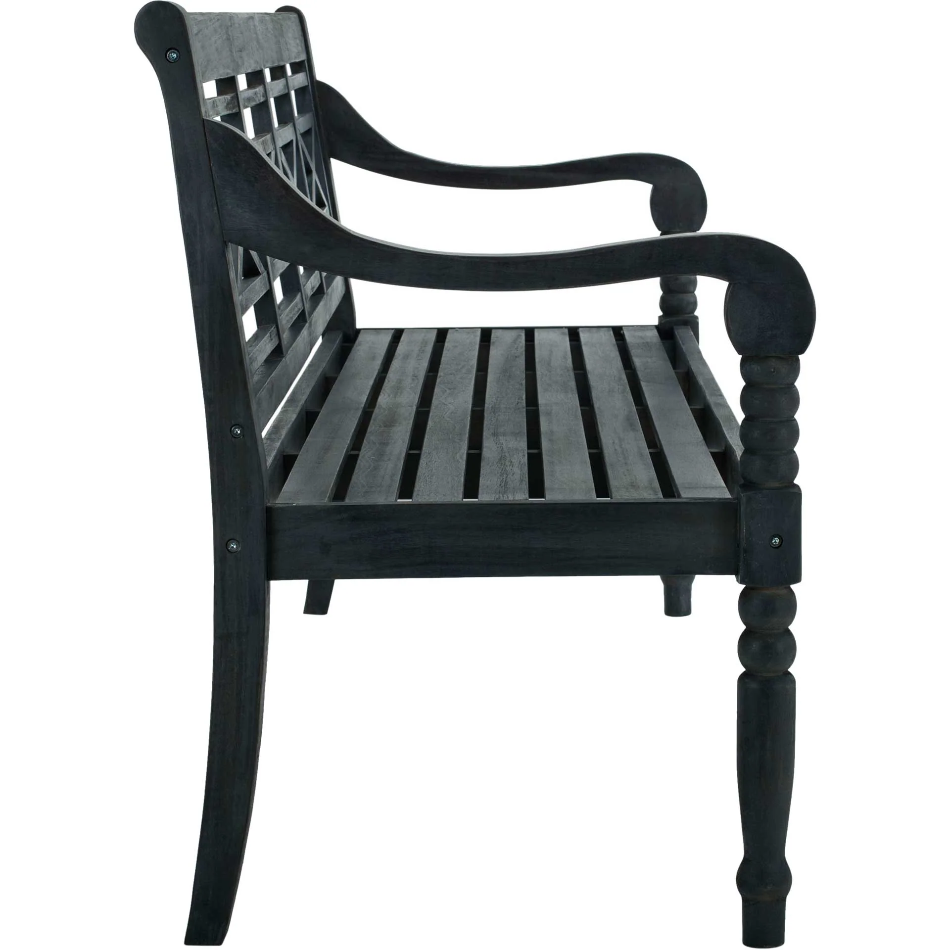 Kane Acacia Bench Dark Slate Gray - Image 3