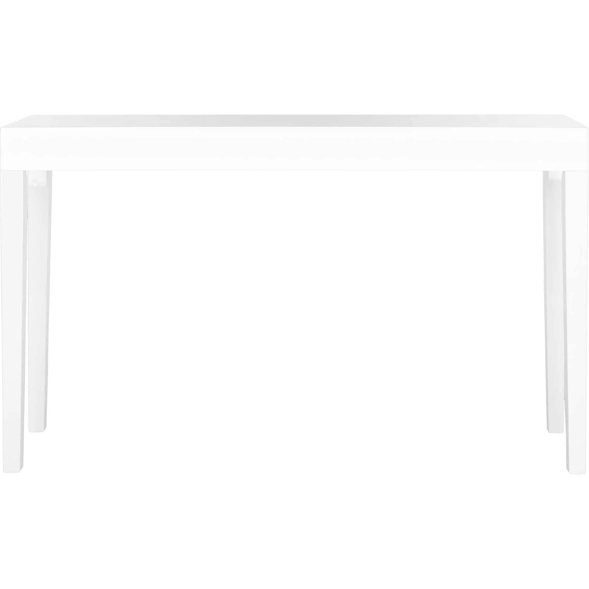 Kasey Lacquer Console Table White - Image 2