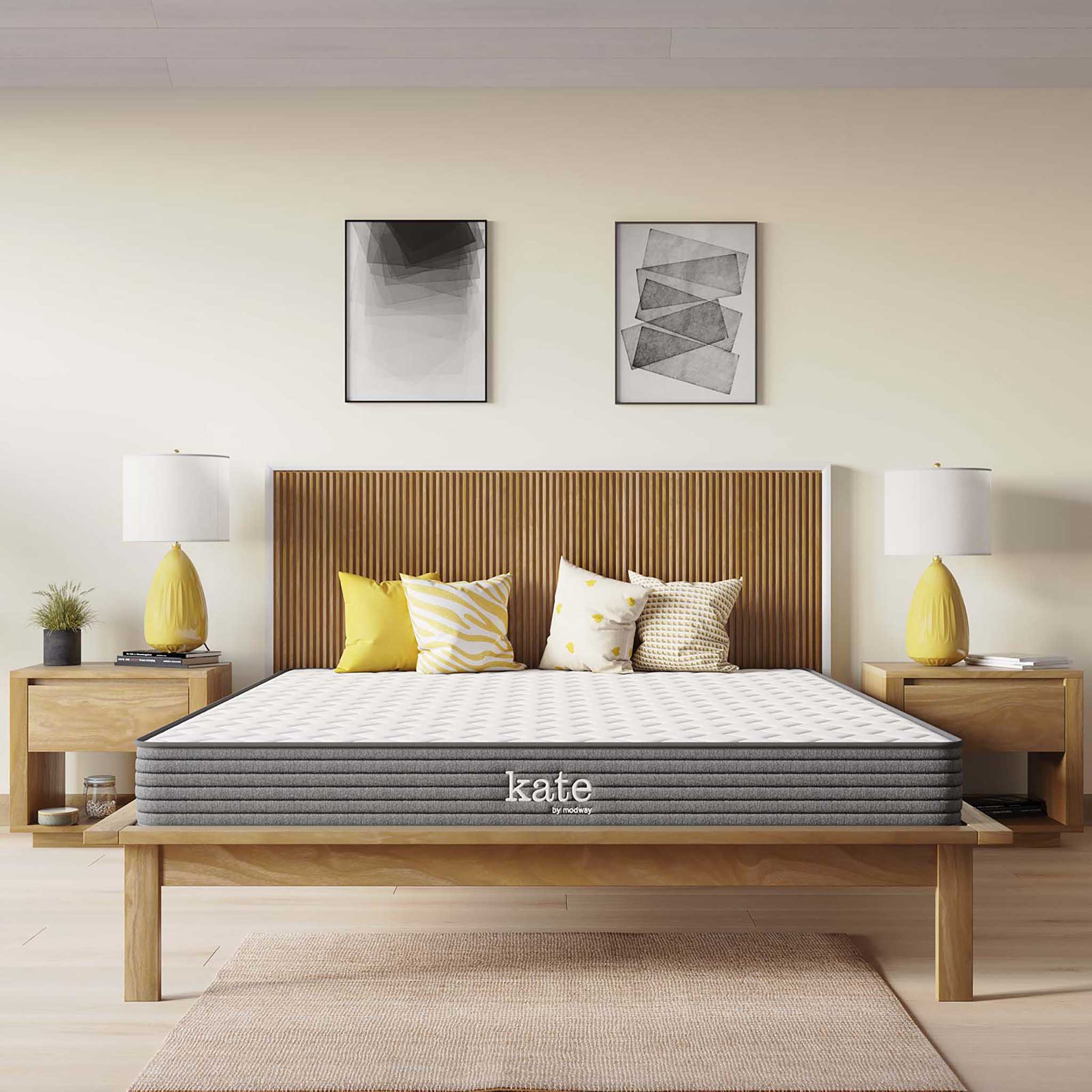 Kate 6" Innerspring Mattress White - Image 12