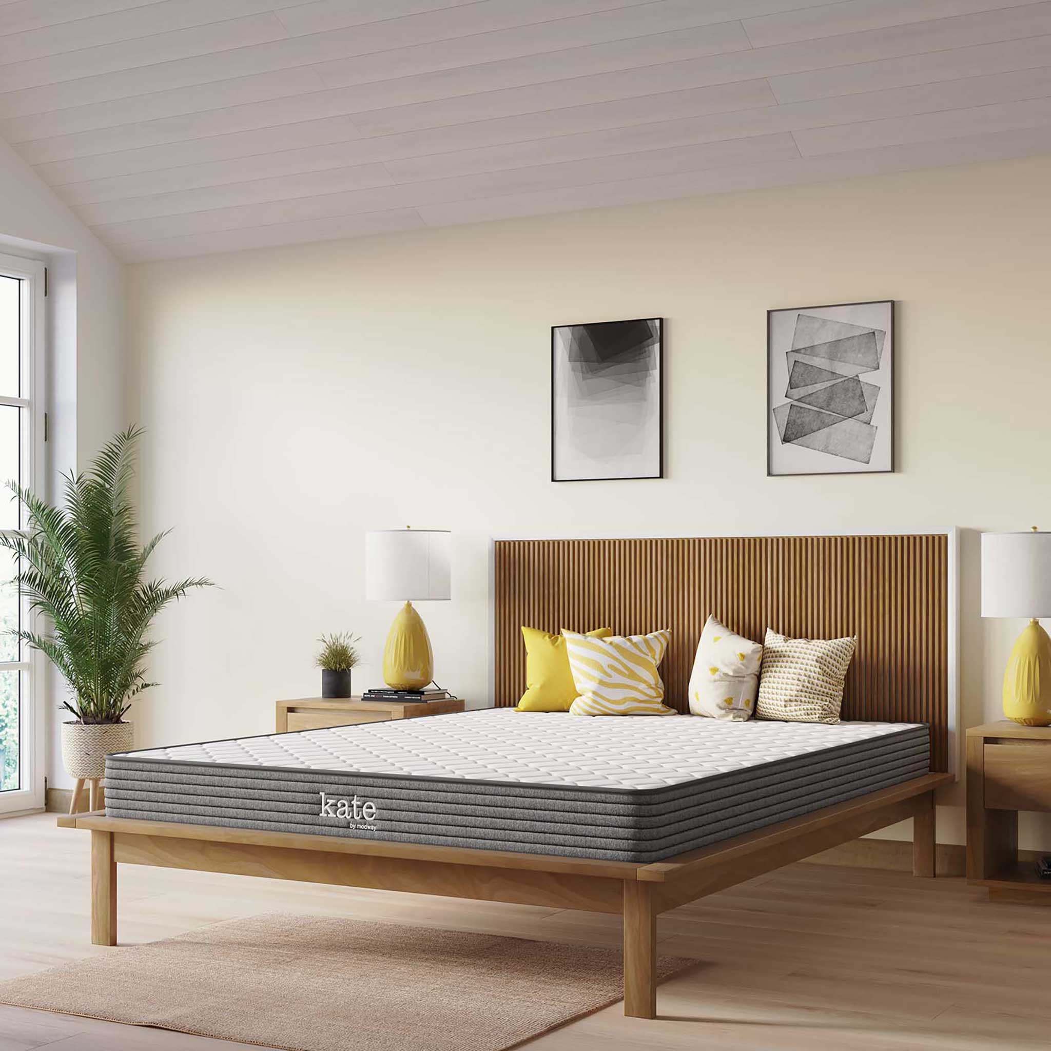 Kate 6" Innerspring Mattress White - Image 13
