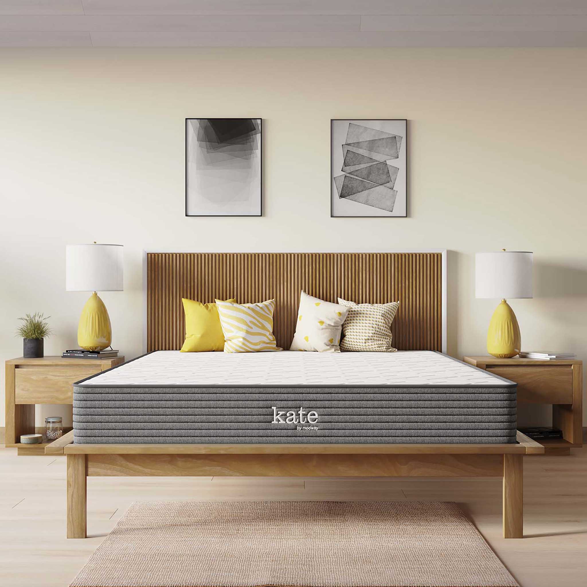 Kate 8" Innerspring Mattress White - Image 12