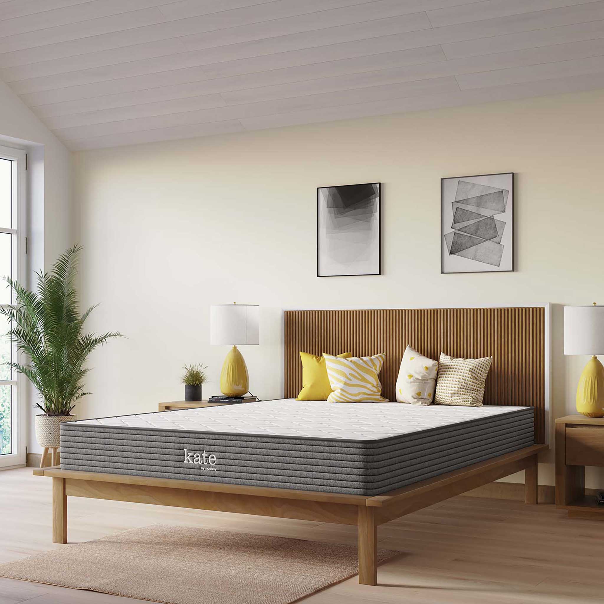 Kate 8" Innerspring Mattress White - Image 13