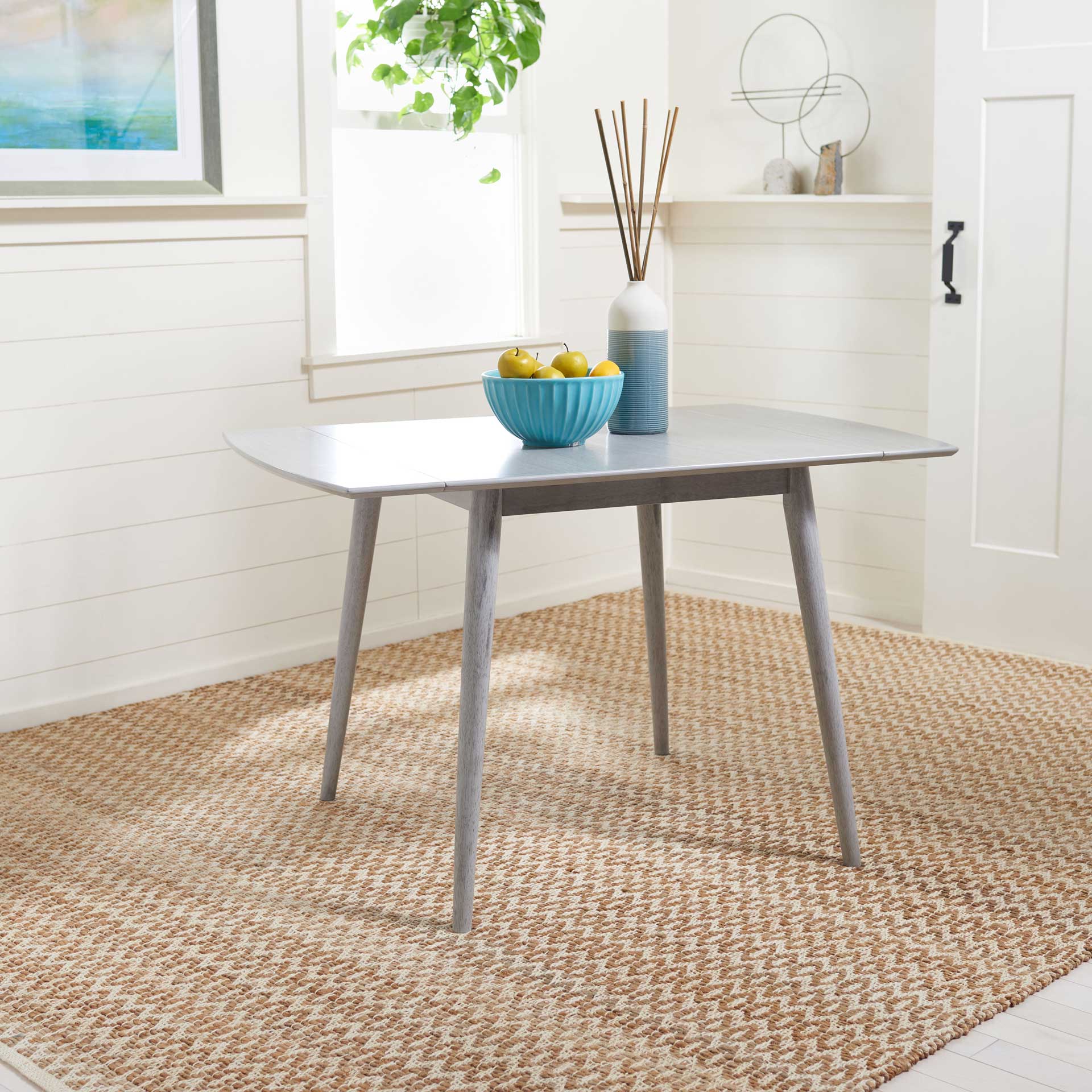 Katelyn Extension Dining Table Dark Gray - Image 7