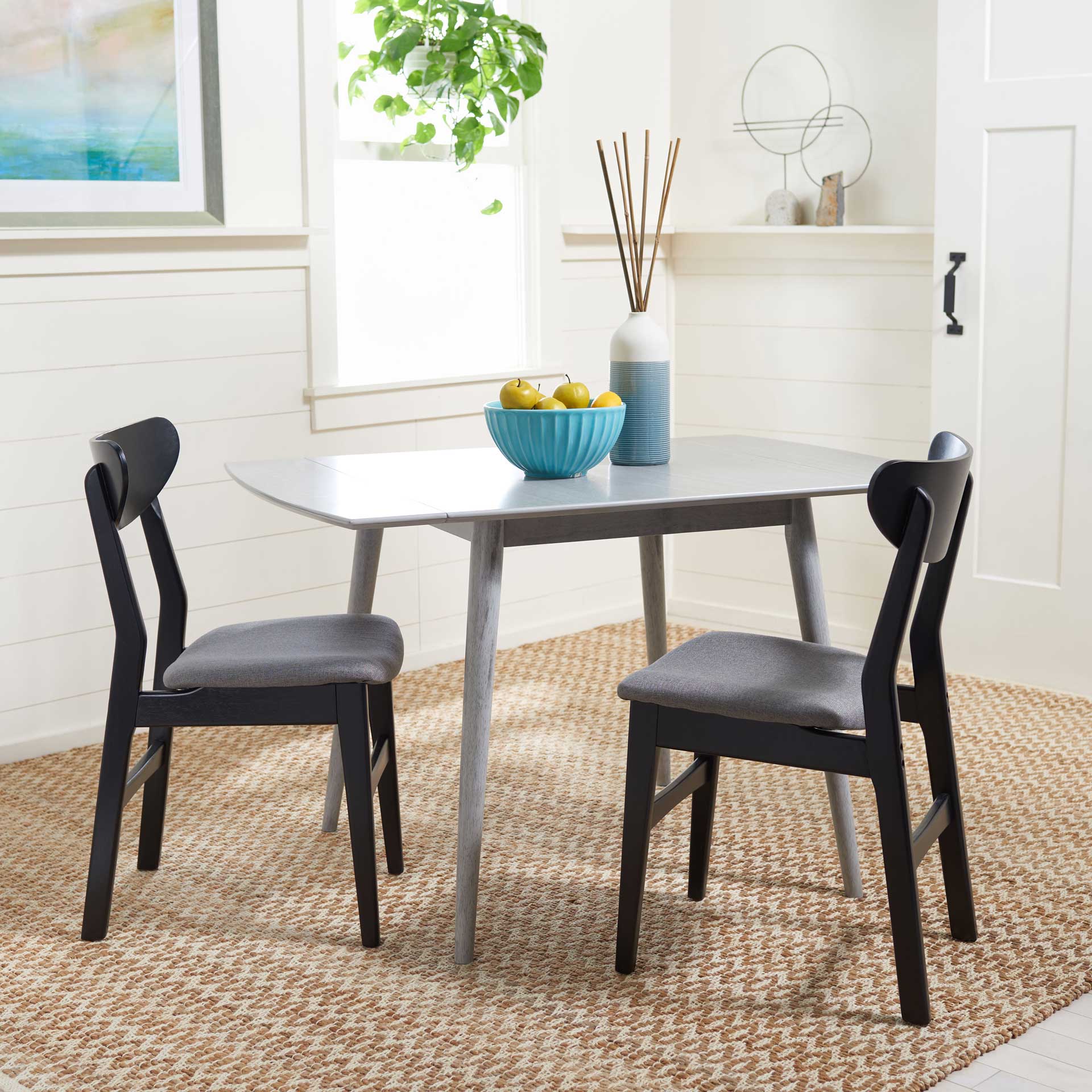 Katelyn Extension Dining Table Dark Gray - Image 8